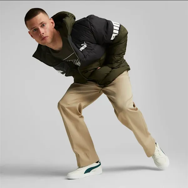 Puma piumino da uomo con cappuccio 849335 70 forest night Insulated Core