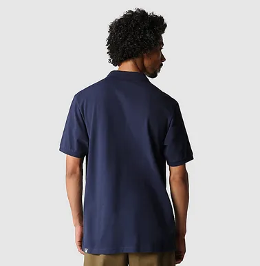 The North Fece Polo Piquet manica corta da uomo NF00CG718K21 navy SingleJersey Knit Club Event