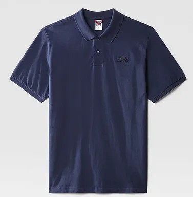 AntiBacterial Coating The North Fece Polo Piquet manica corta da uomo NF00CG718K21 navy