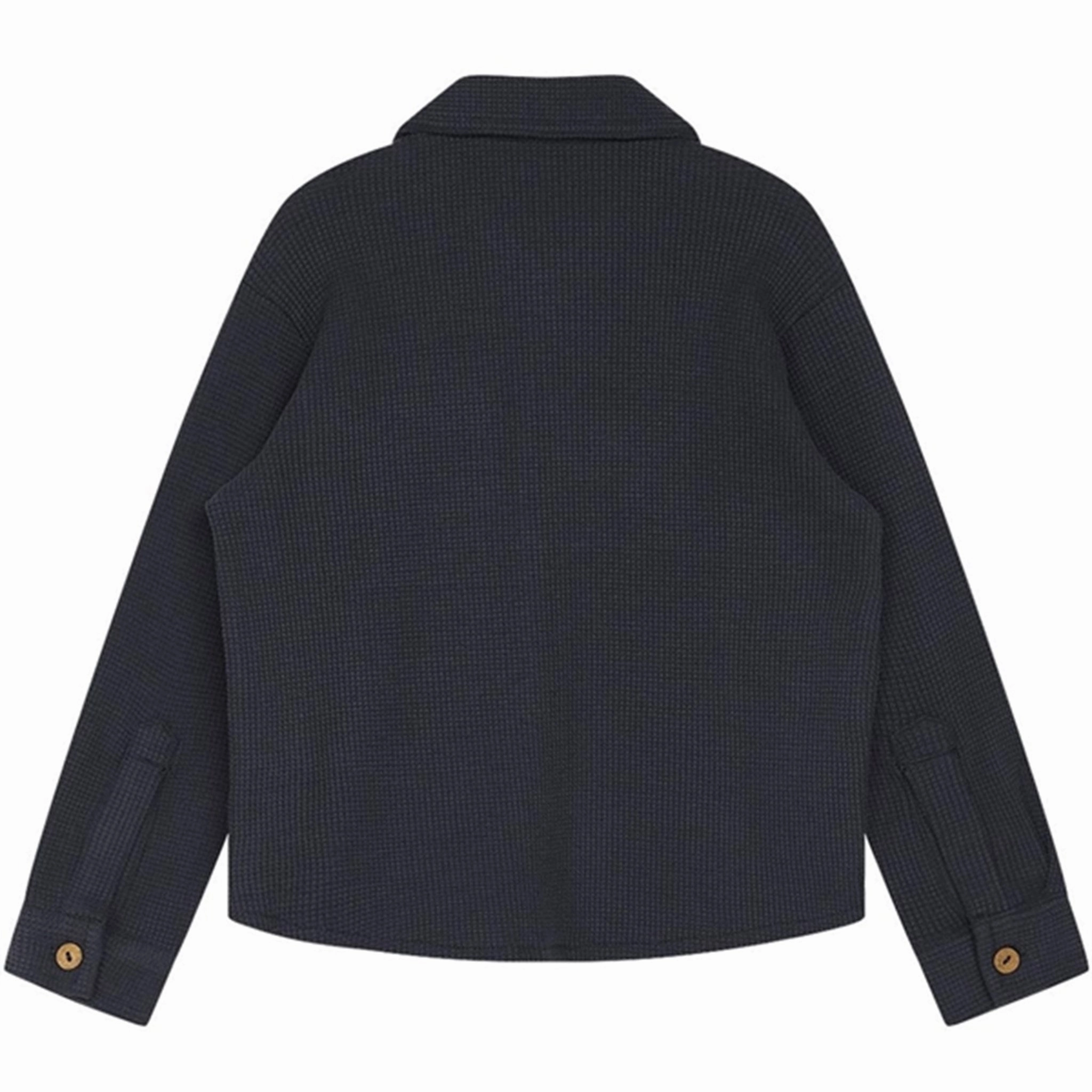 Geometric Pattern Hust & Claire Mini Blue Night Rasser Shirt