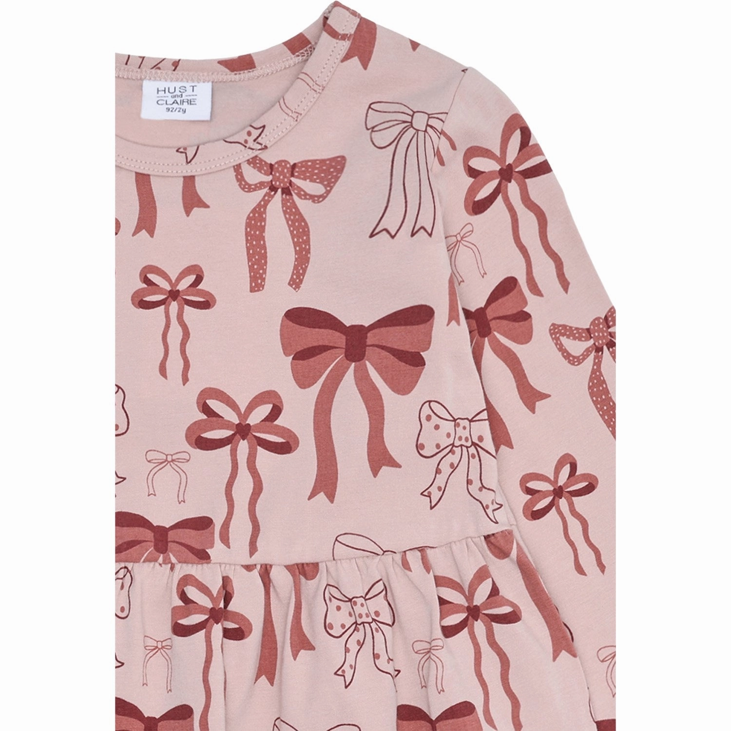 Hust & Claire Adobe Rose Donna Bows Evening Wear Chic Motion