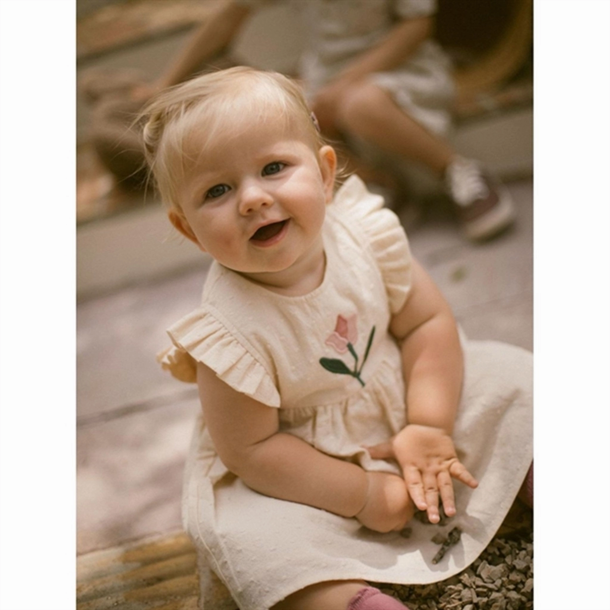 Lil'Atelier Turtledove Dallas Dress Warm Undertone