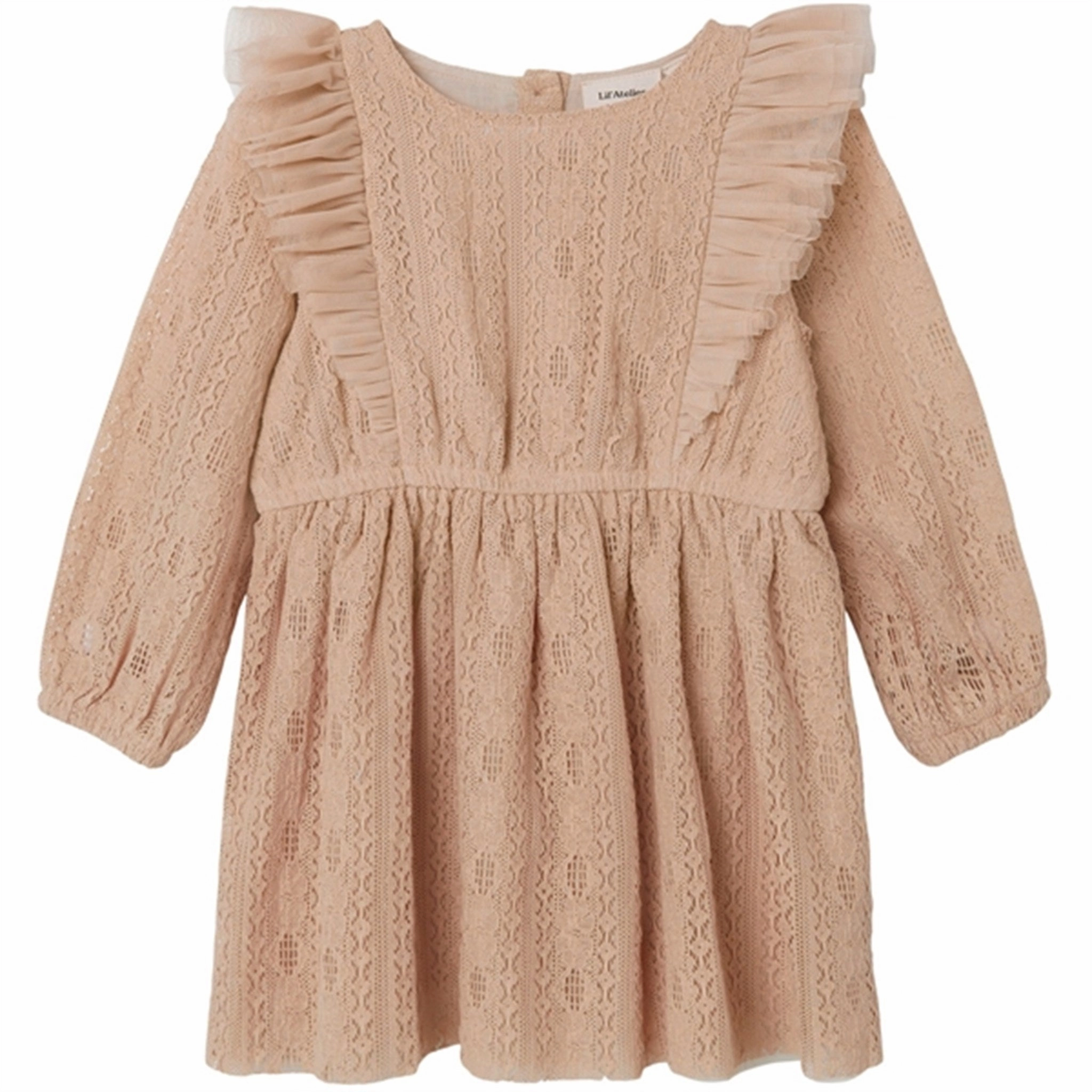Lil'Atelier Nougat Rinja Blonde Dress Layer Base Street Ease
