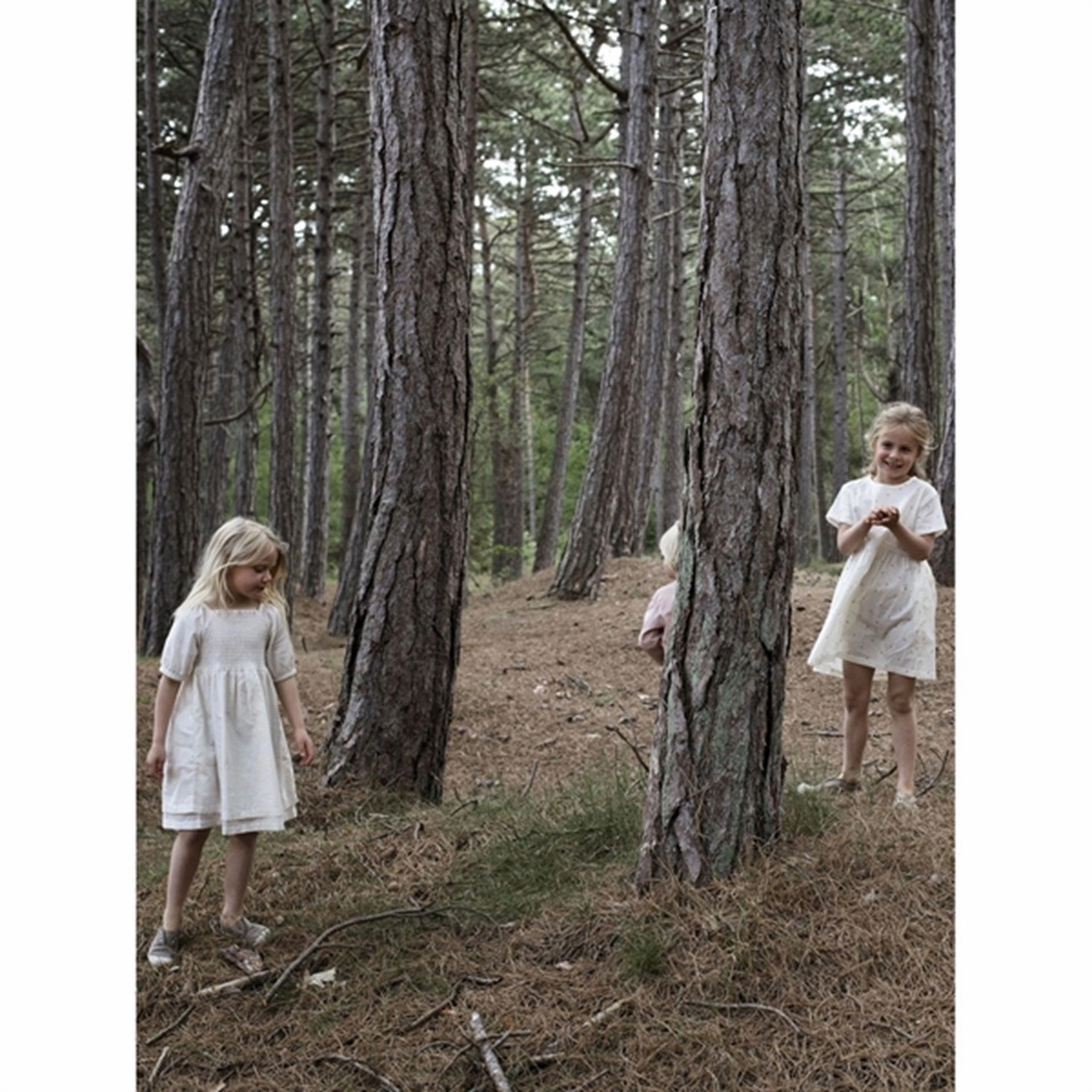 Sunny Lace Classic and Modern Serendipity Offwhite Smock Dress