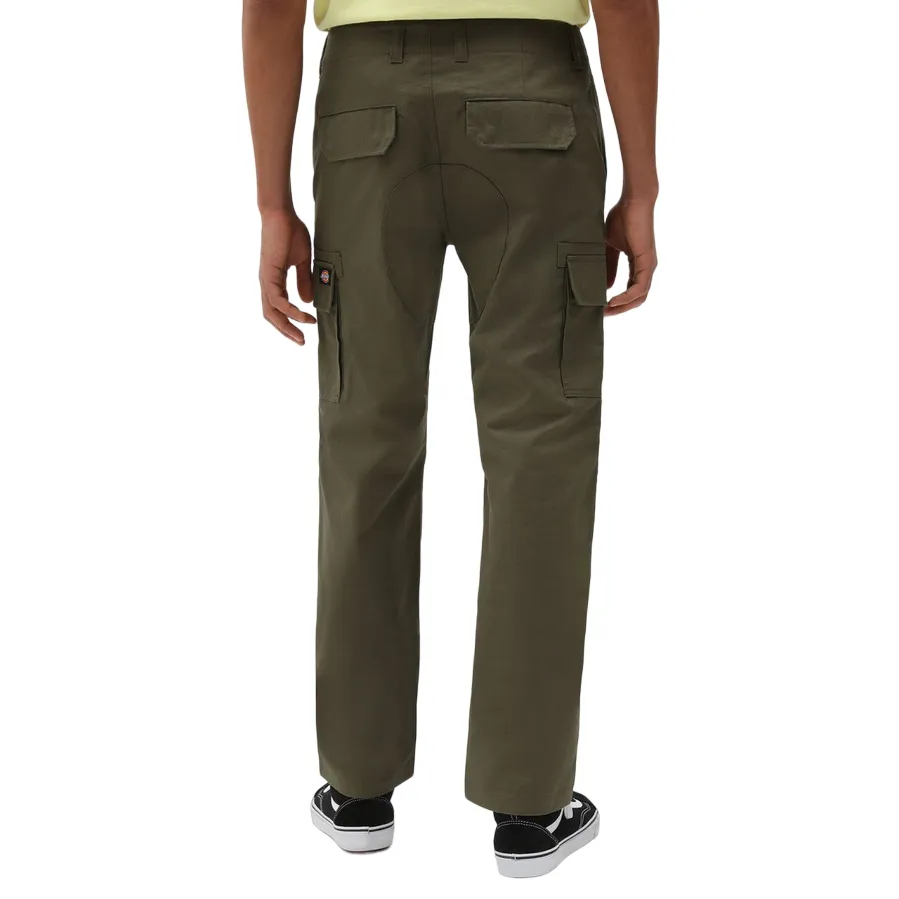 snag resistant Anti Static Fabric Dickies pantalone da uomo con tascone Millerville DK0A4XDUMGR1 militare