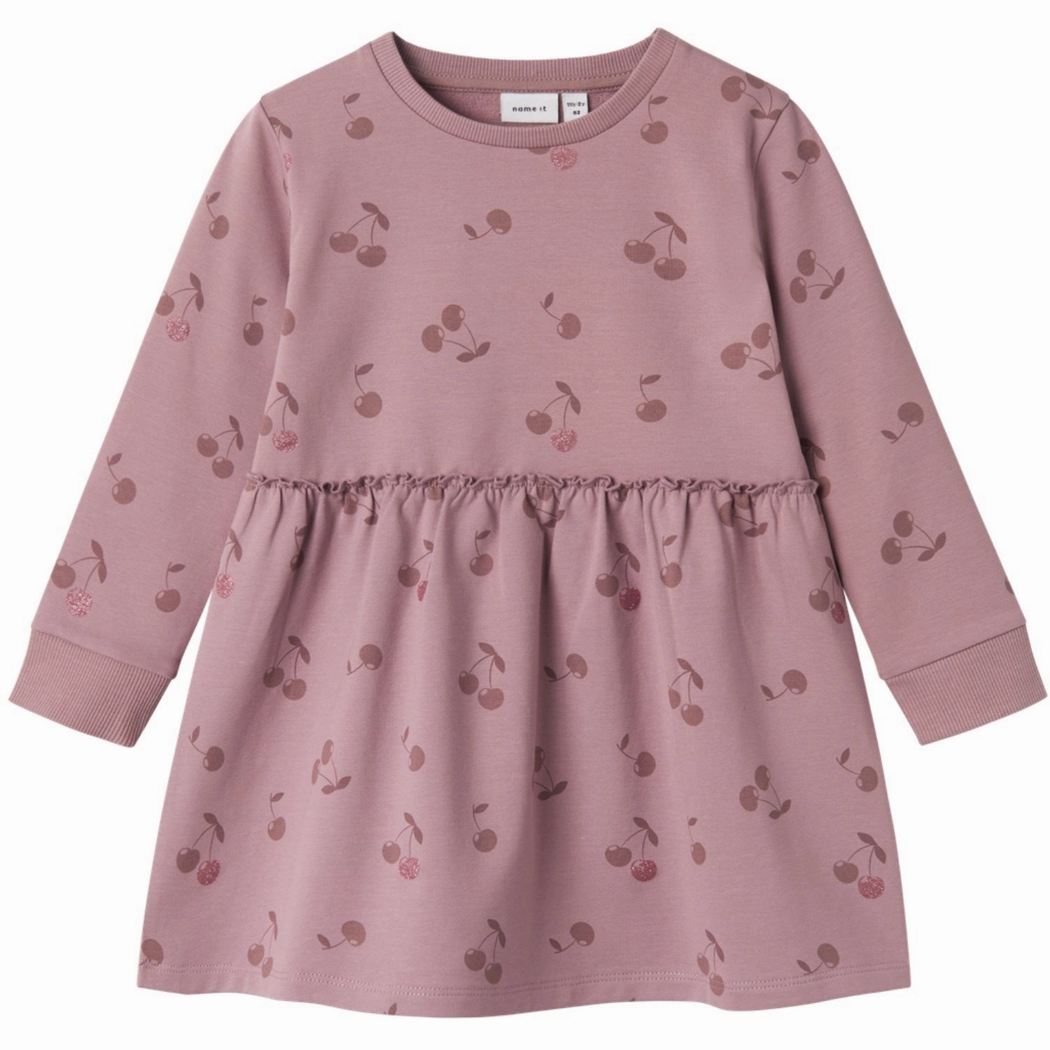 Name It Elderberry Bella Sweat Dress flowy style