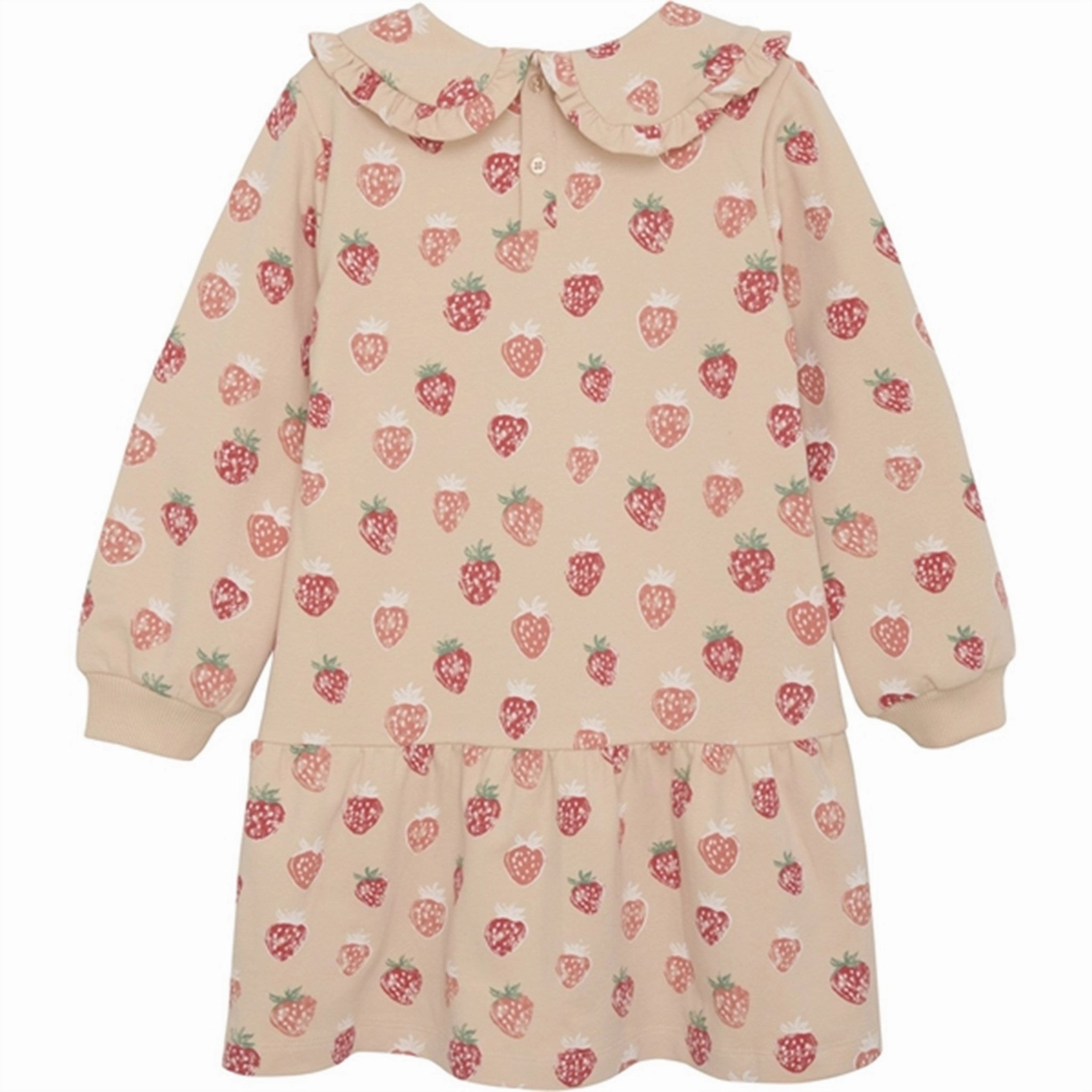 Minymo Spanish Villa Kjole AOP Sweat Date Ready Modern Lines