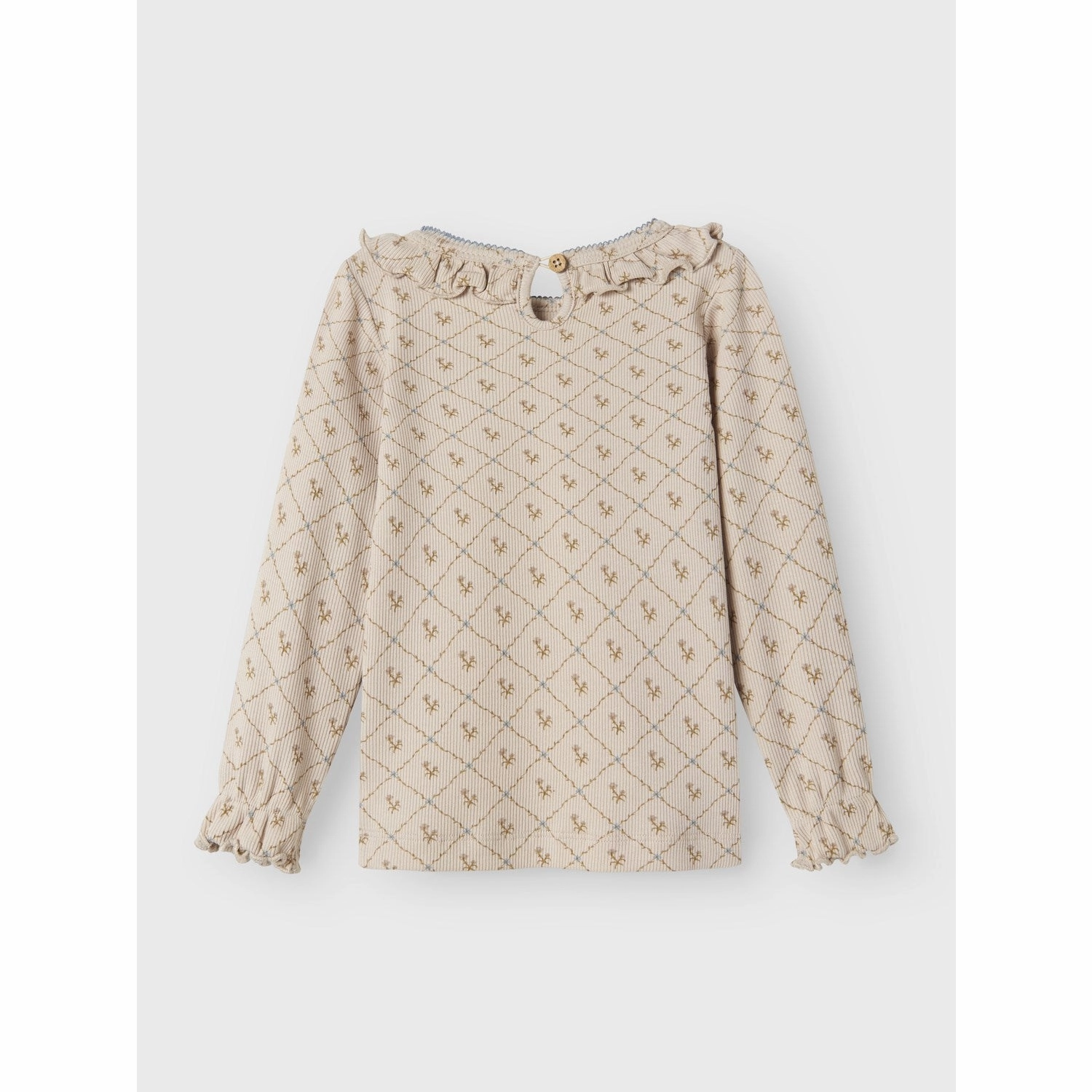 Lil'Atelier Gray Morn Gago Kug Slim Blouse Creative Professional