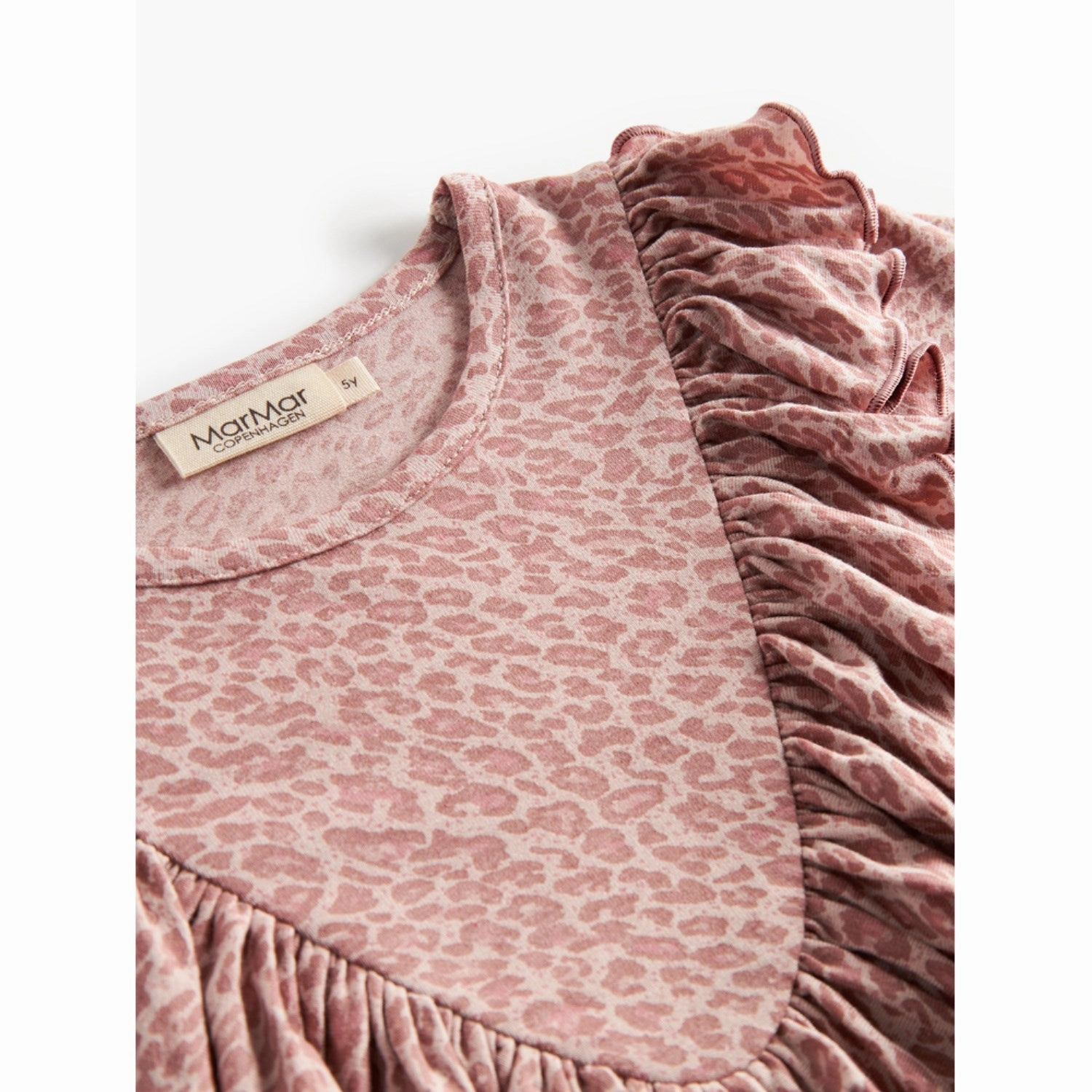Tailored Fit MarMar Leopard Rose Dust Leo Leo Taren Blouse
