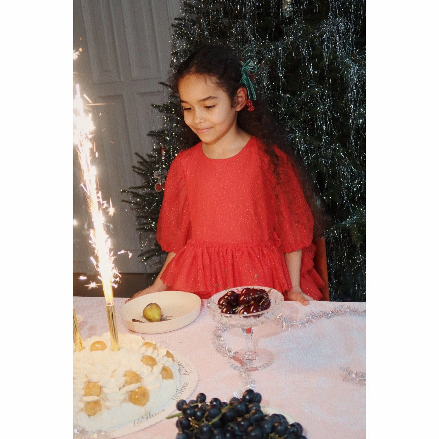 Konges Sl?jd Barbados Cherry Fay Dress Grs Classic Layers Bright Mood