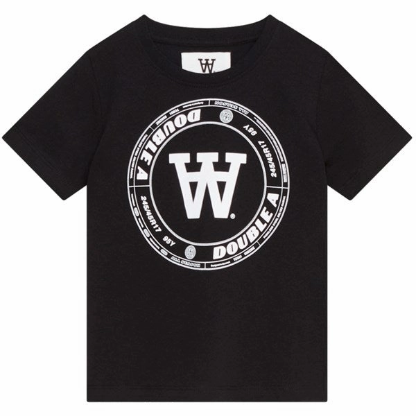 Wood Wood Black Ola Tirewall T-Shirt Timeless Style