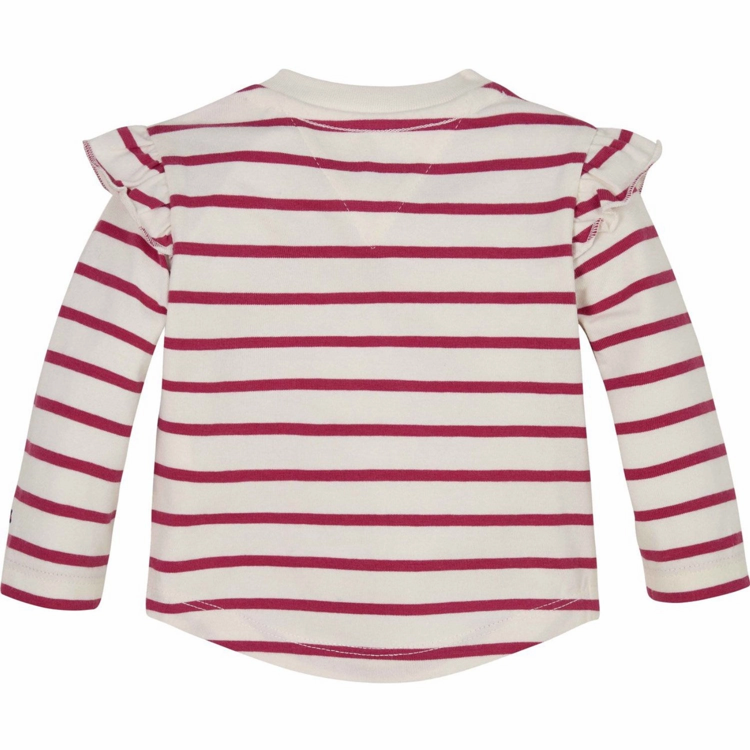 Tommy Hilfiger Heritage Pink Stripe Nautical Stripe Girl Blouse All-day Comfort