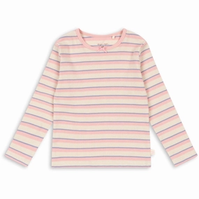 Classic Look Effortless Comfort Konges Sl?jd Lolly Stripe Ella Ls Tee GOTS