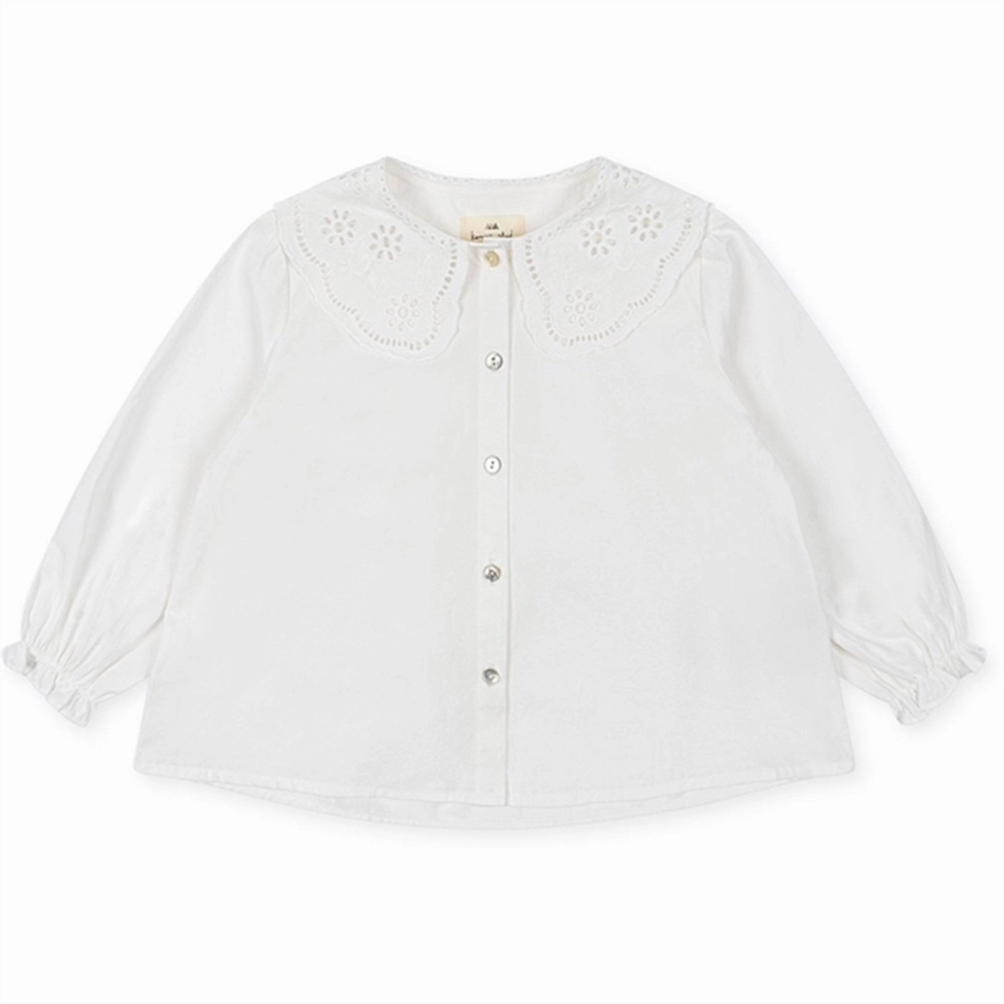 Timeless Classic Artistic Design Konges Sl?jd Optic White Rilo Collar Shirt