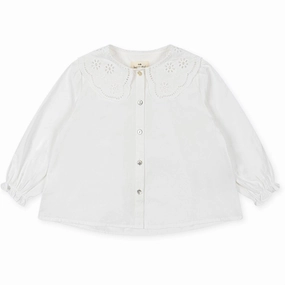Timeless Classic Artistic Design Konges Sl?jd Optic White Rilo Collar Shirt