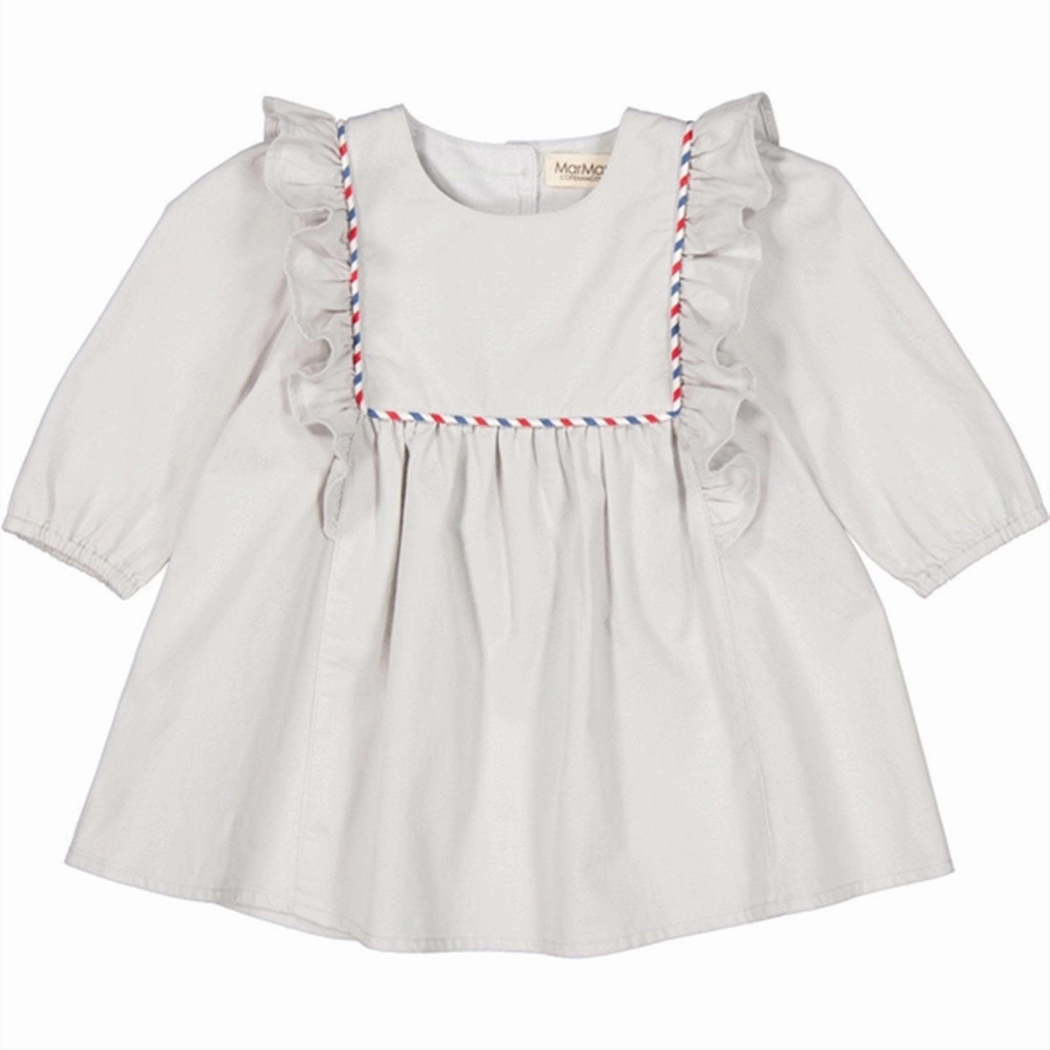 Chill Detail Relaxed day dress MarMar Pearl Grey Dorvina Dress