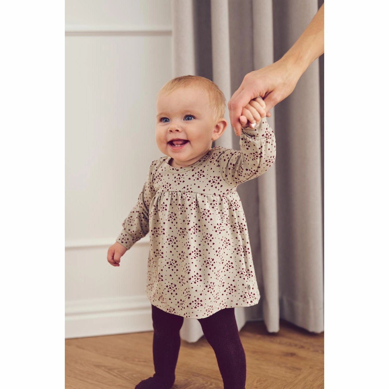 M??sli Soft Green/ Cabernet Love Dress Body Elegant Fit