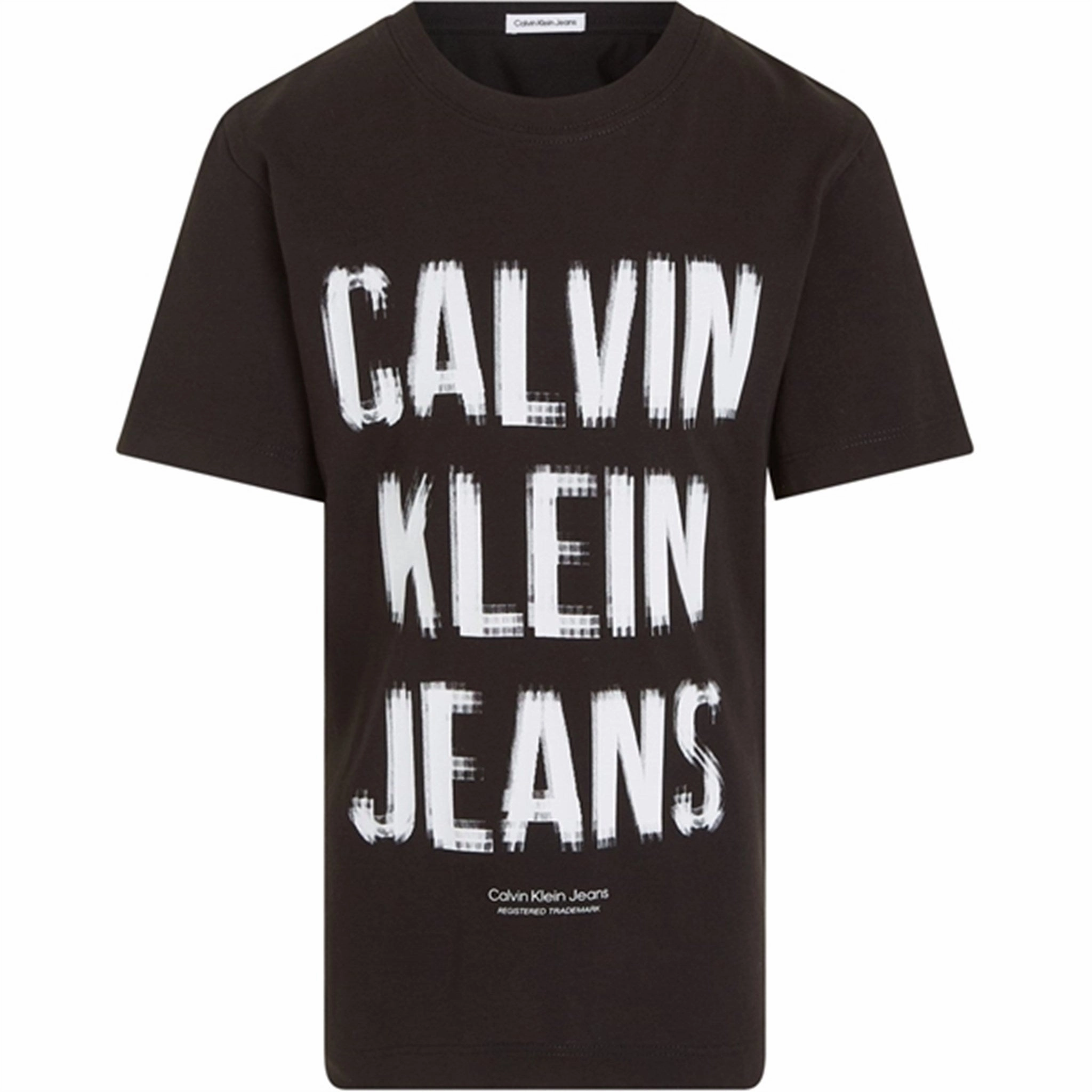 Soft Fit Wear Calvin Klein Pixel Logo Relaxed T-Shirt Ck Black