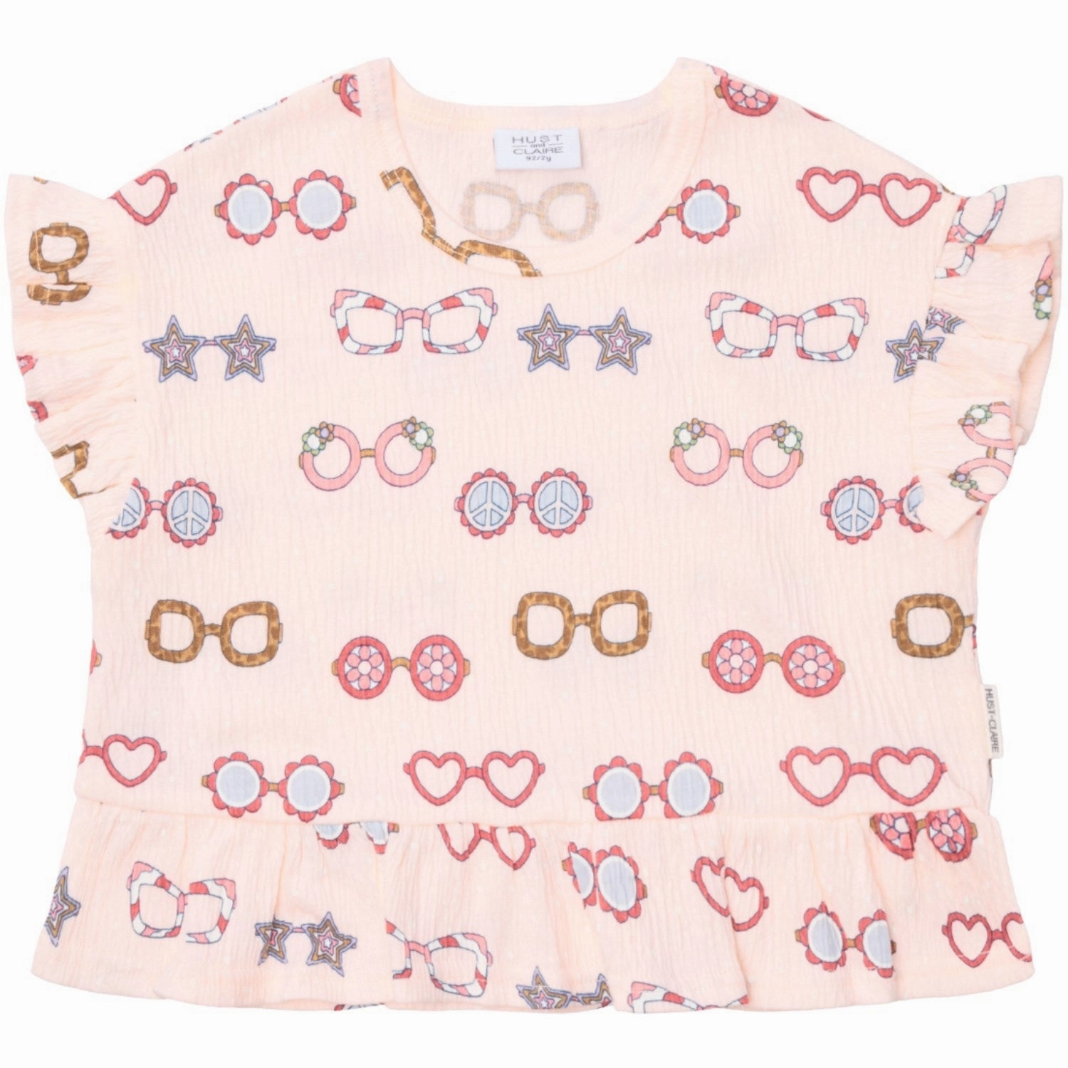 Hust & Claire Rose Beach Alma T-shirt Colorfast Dye Light Style