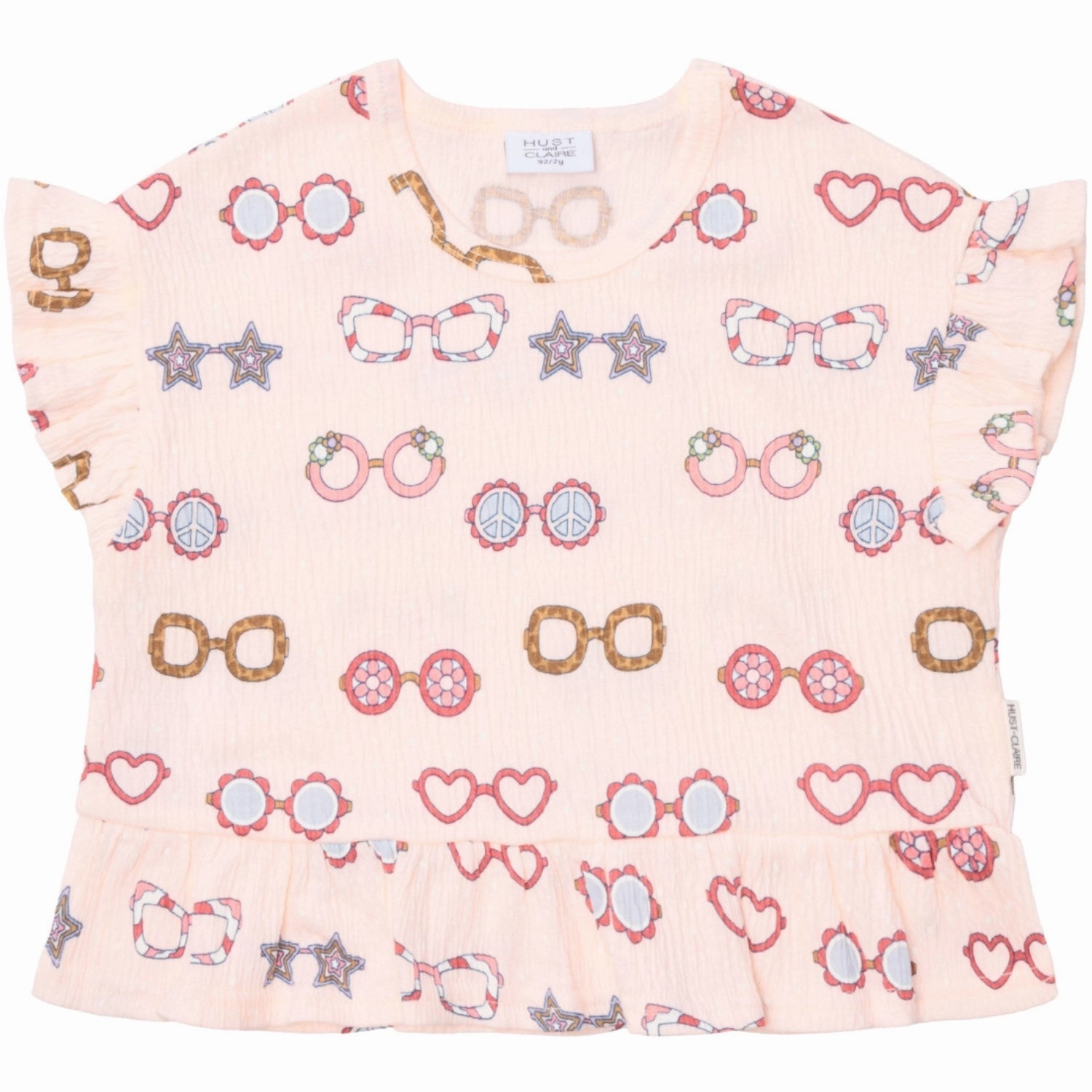 Hust & Claire Rose Beach Alma T-shirt UltraLightweight Chic Look