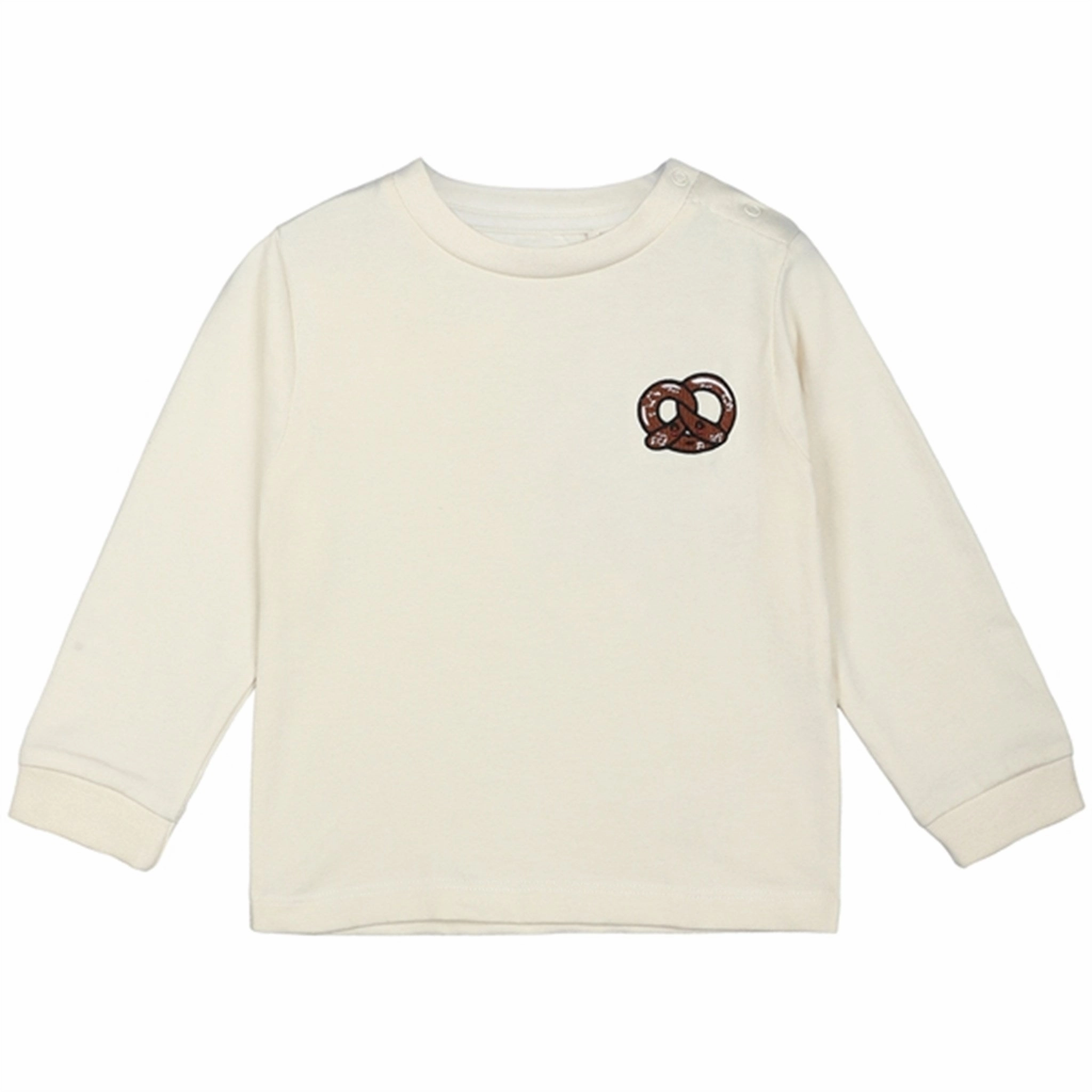 THE NEW Siblings White Swan Himono Blouse High Neck