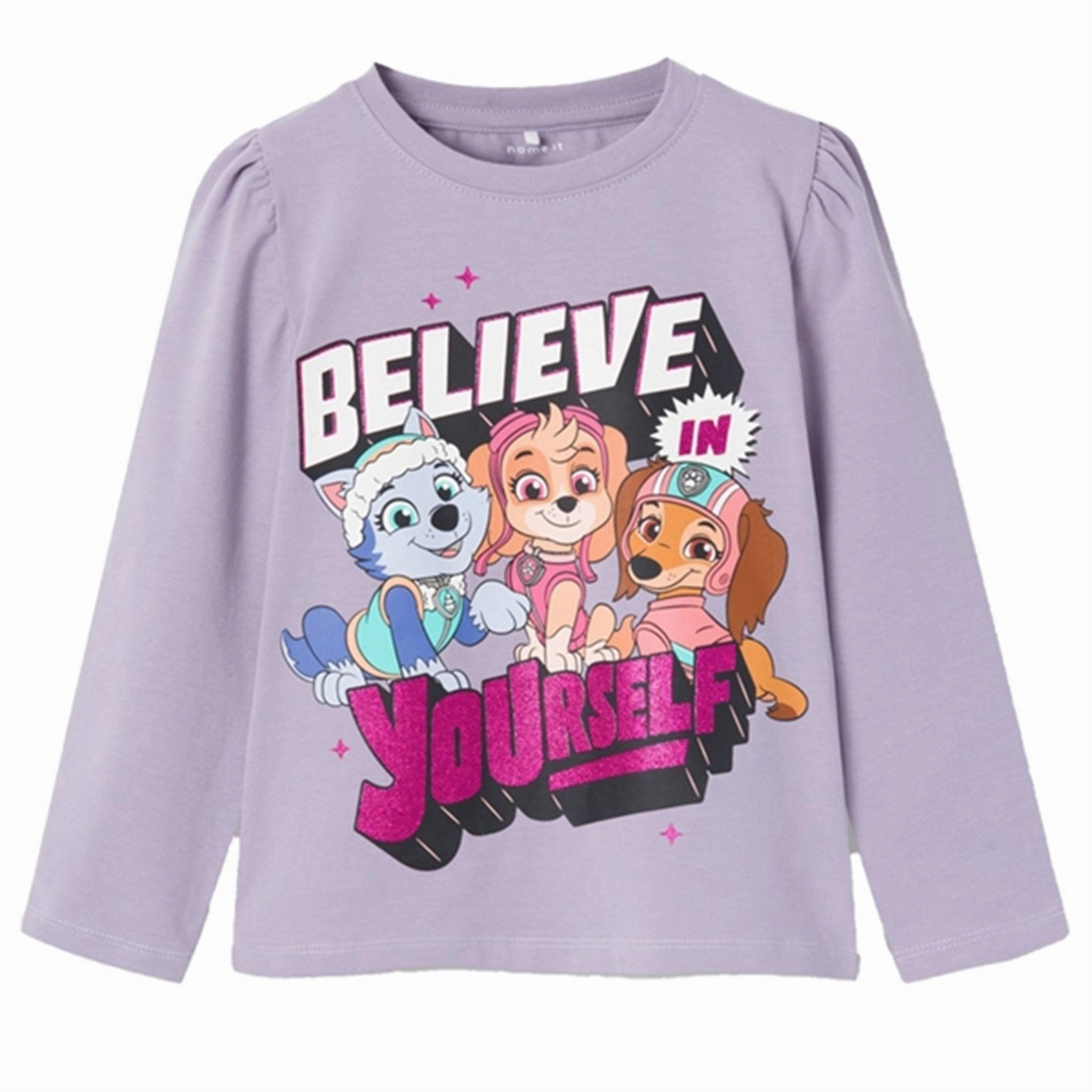 Name it Lavender Gray Ama Paw Patrol Blouse Noos Abrasion resistant