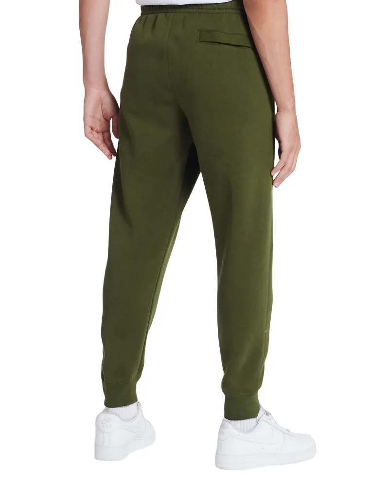Ultra Soft Inner Layer Nike Pantalone sportivo Jogger Club da uomo con elastico al fondo in cotone felpato  BV2671-327 verde