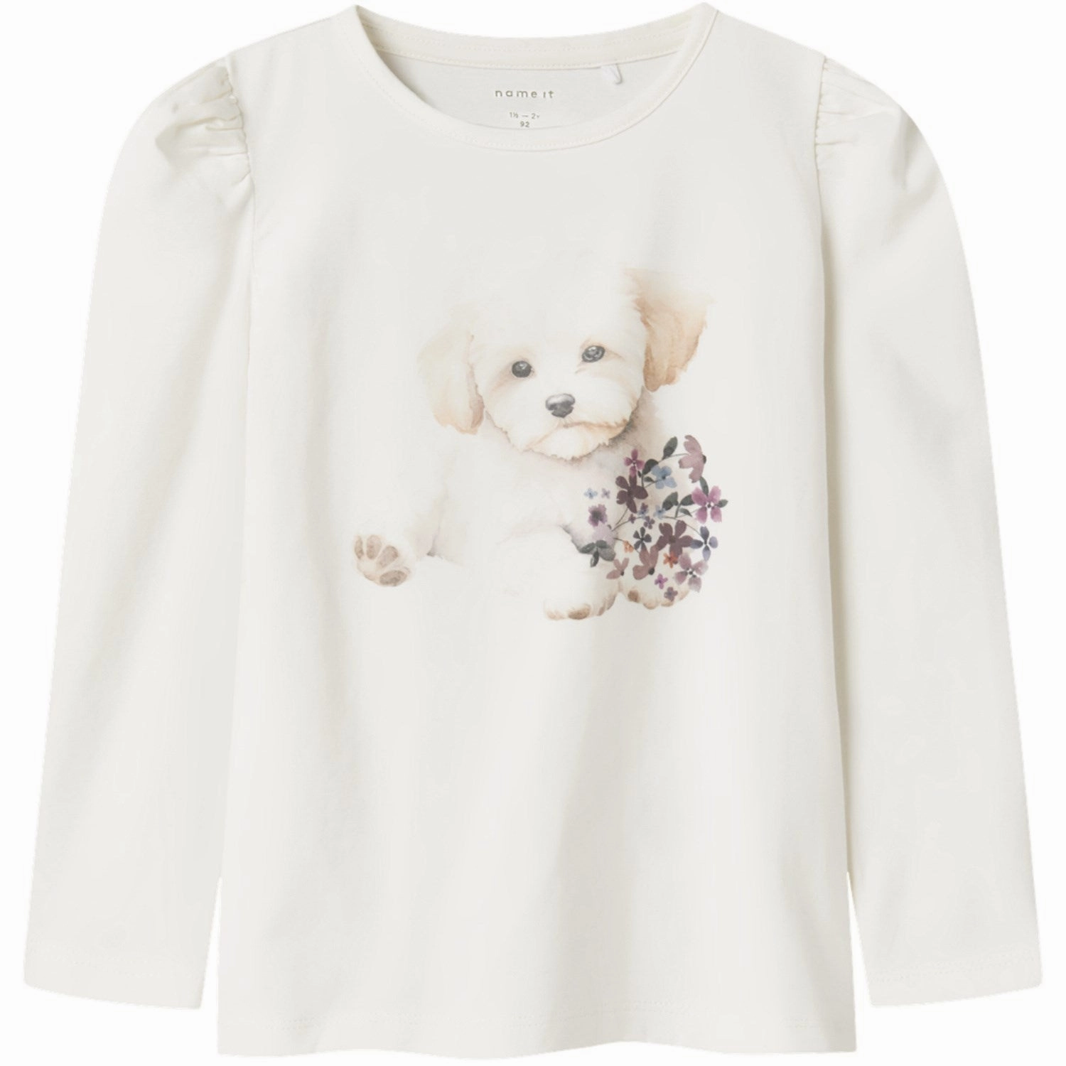 Name It Cloud Dancer Nmfninea Ls Top Summer Camp Versatile Piece