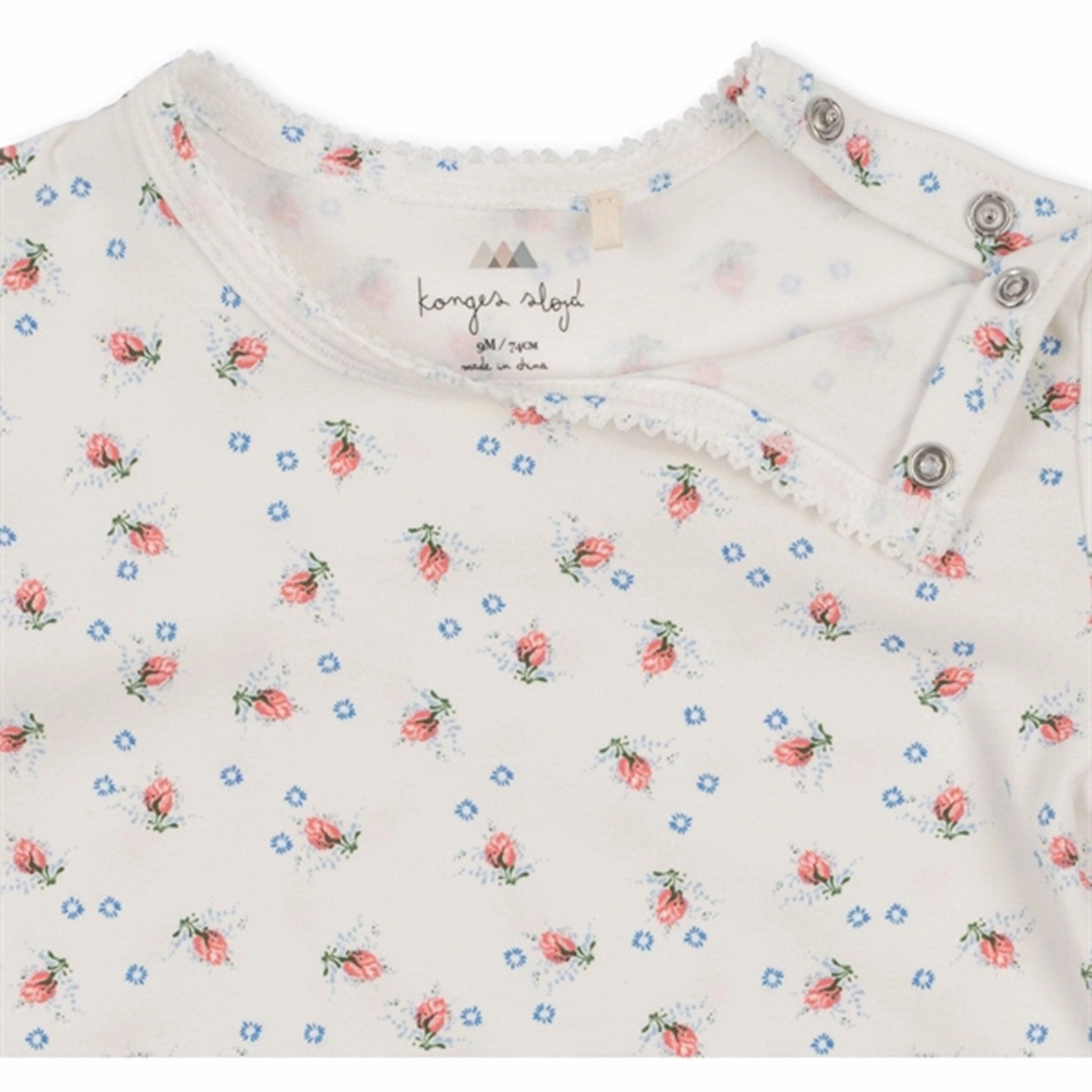 Konges Sl?jd Brise D?? ??t?? White Basic Blouse Stretchy Cloth Ultra Soft Interior