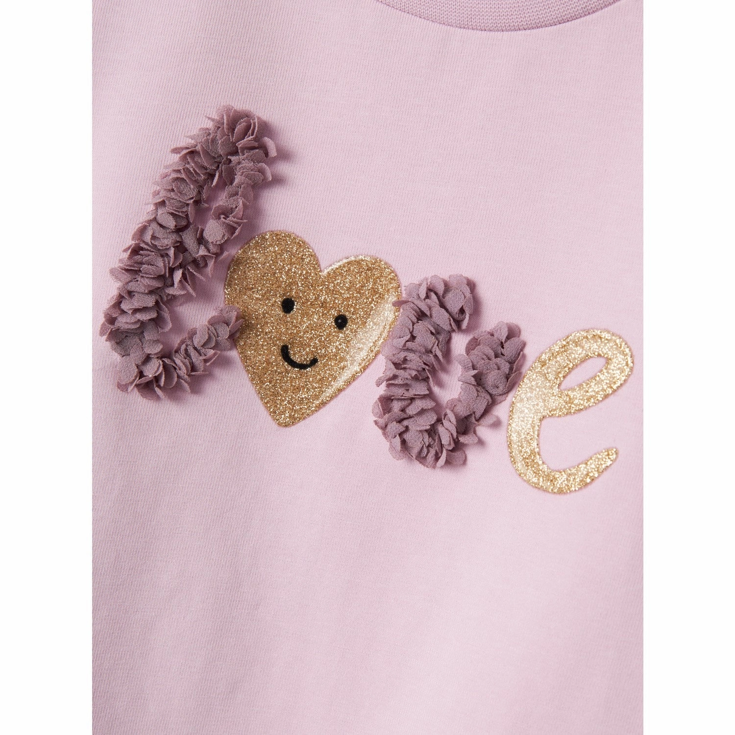 Micro Perforated Texture Name It Winsome Orchid Shine Regular Blouse