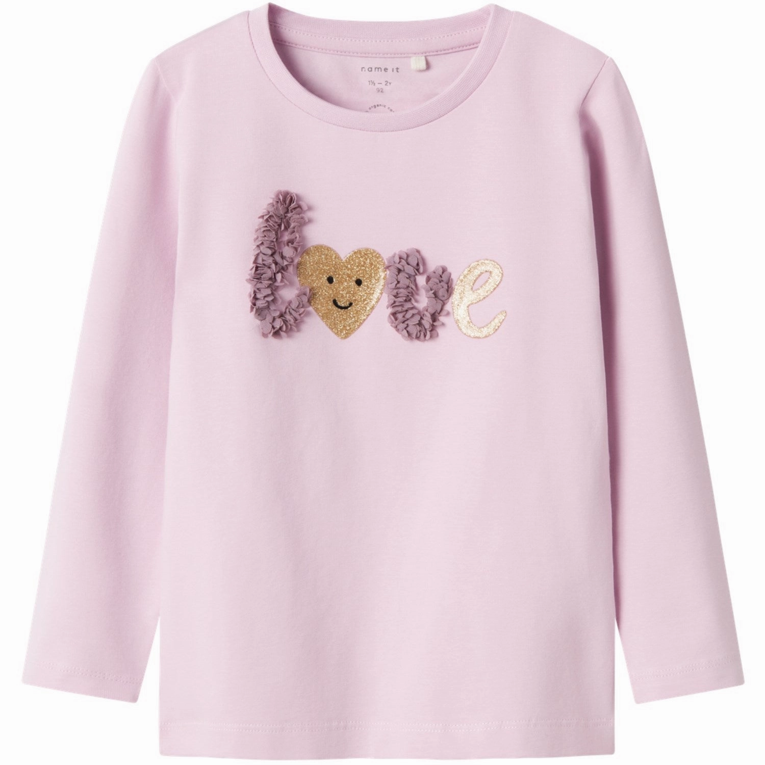 Name It Winsome Orchid Shine Regular Blouse Twill Weave Standalone Option