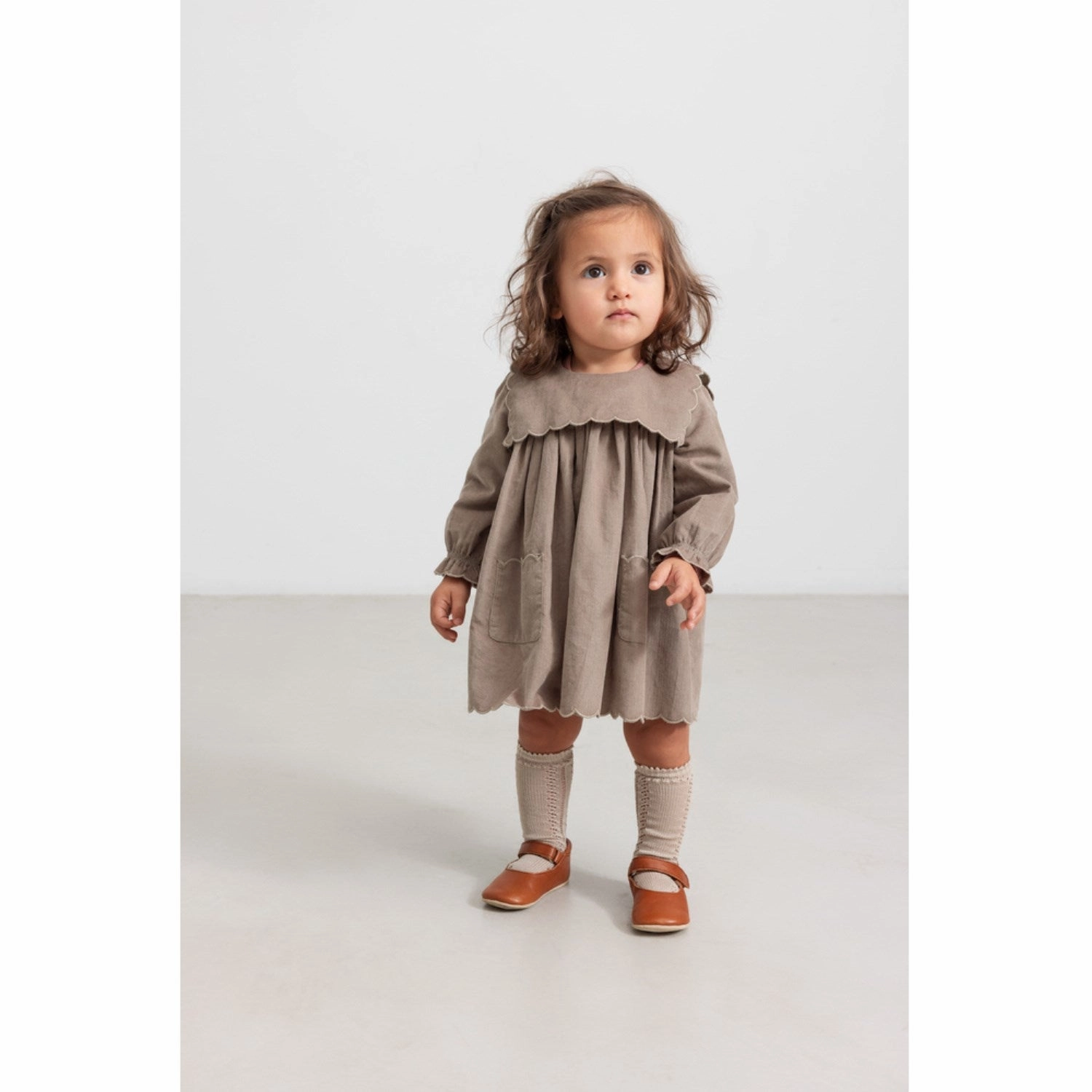 MarMar Fine Cord Mud Dulle Dress Casual and Smart boho vibe