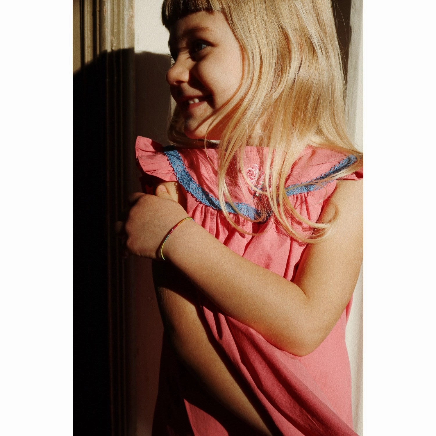 Konges Sl?jd Strawberry Ice Nella Dress GOTS Bright bold dress