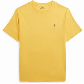 Polo Ralph Lauren Boys T-Shirt Chrome Yellow Light Casual Ultimate Comfort