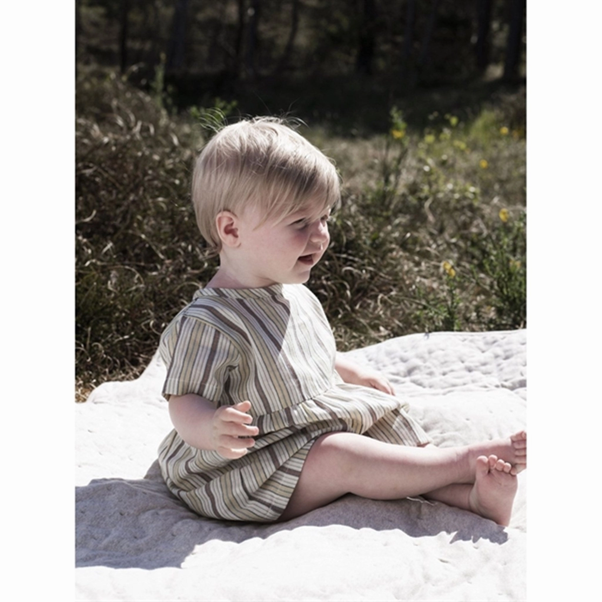 Everyday Style Hot Now Serendipity Misty Stripes Baby Flair Dress