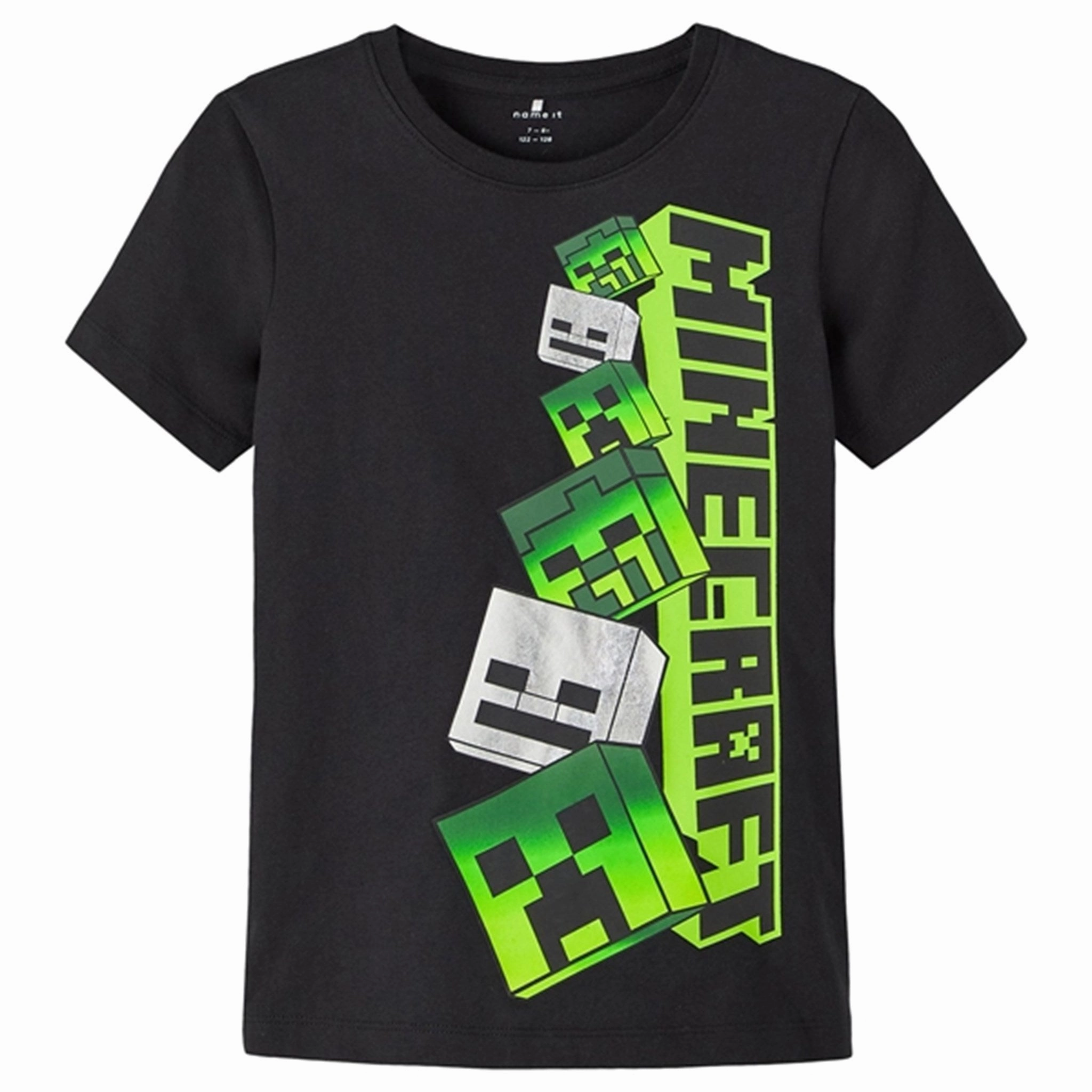 Name it Black Muxin Minecraft T-Shirt Fit for Any Season Standard Body Fit