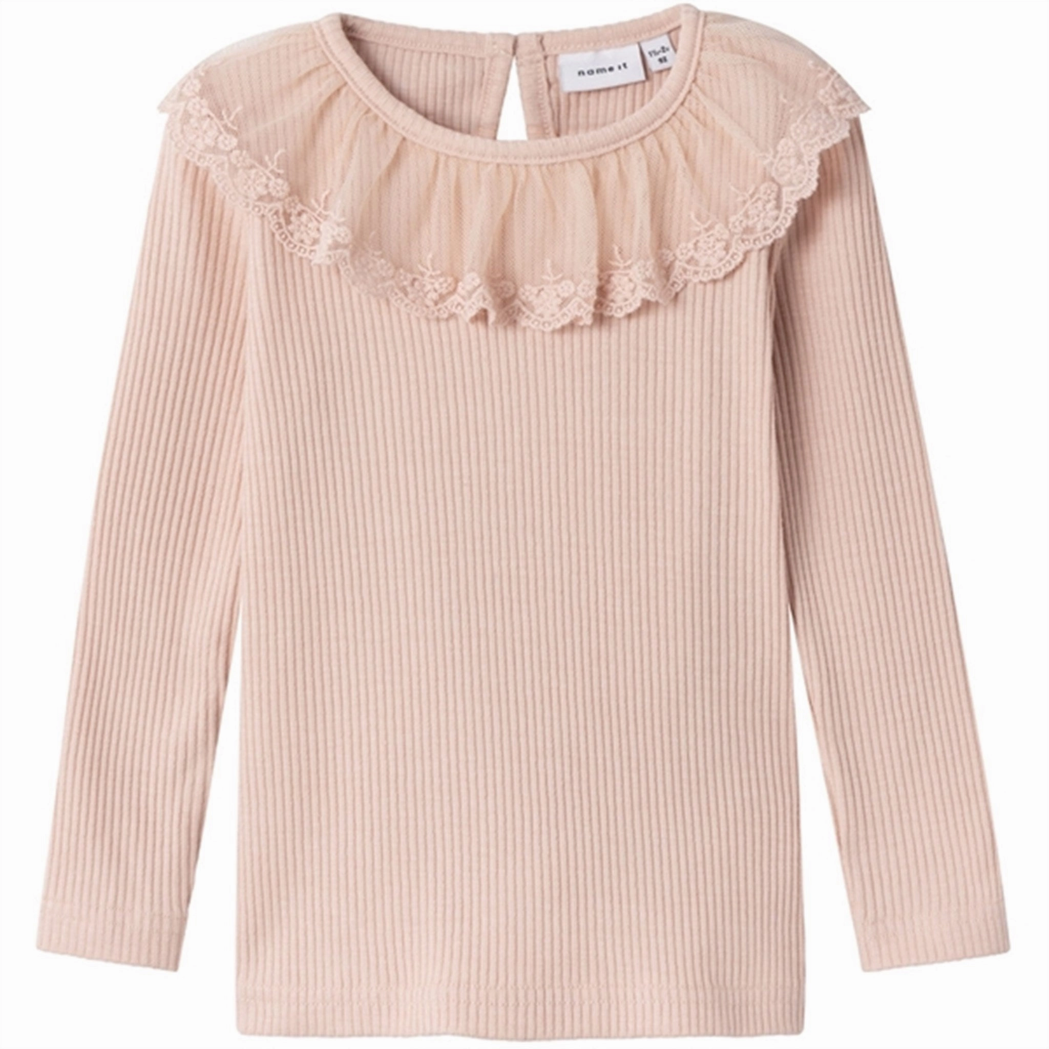 Name it Rose Smoke Rusa Slim Blouse Hidden Button Placket Anti Pilling Finish