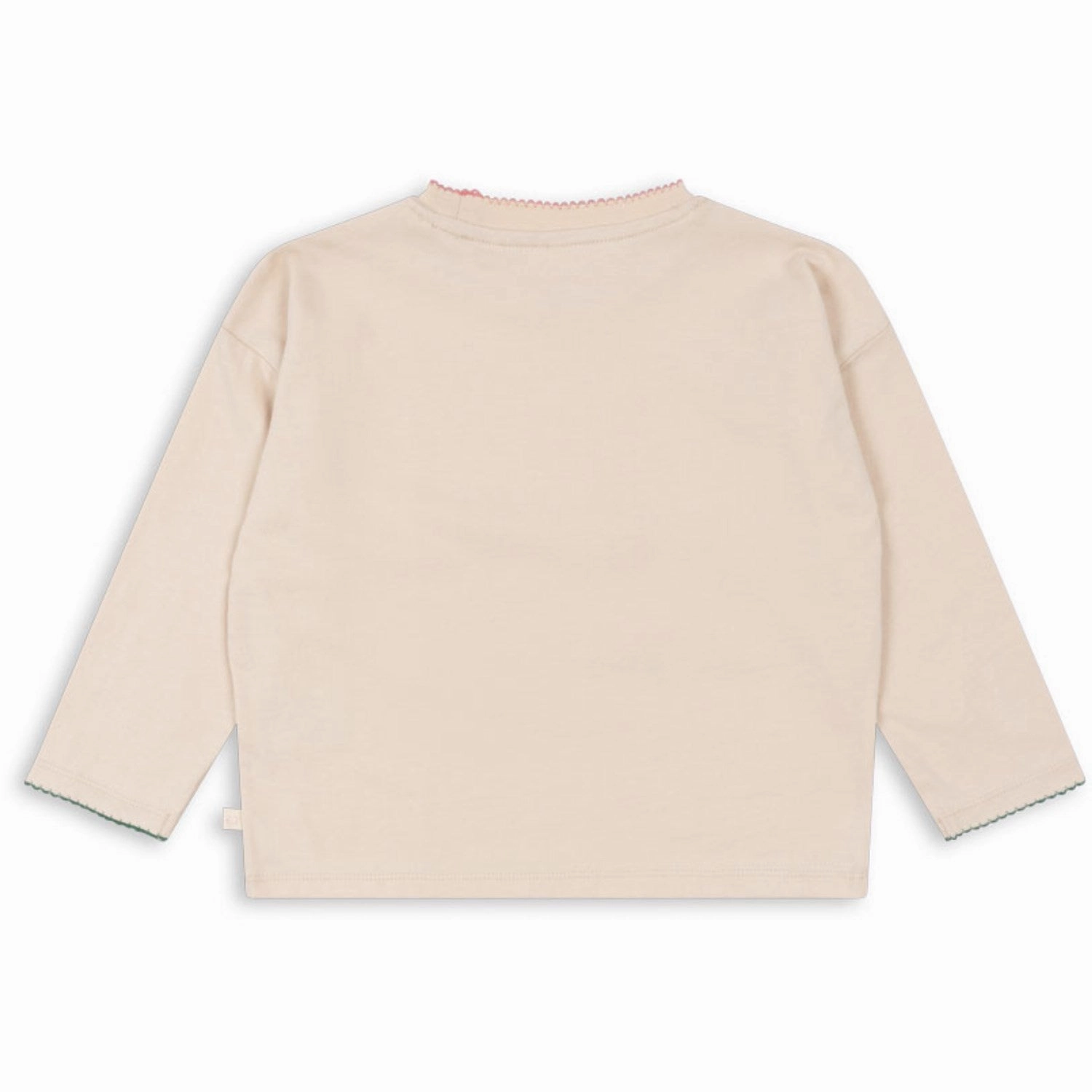 Mix-And-Match Wrinkle-Resistant Konges Sl?jd Brazilian Sand Lin Ls Tee Gots
