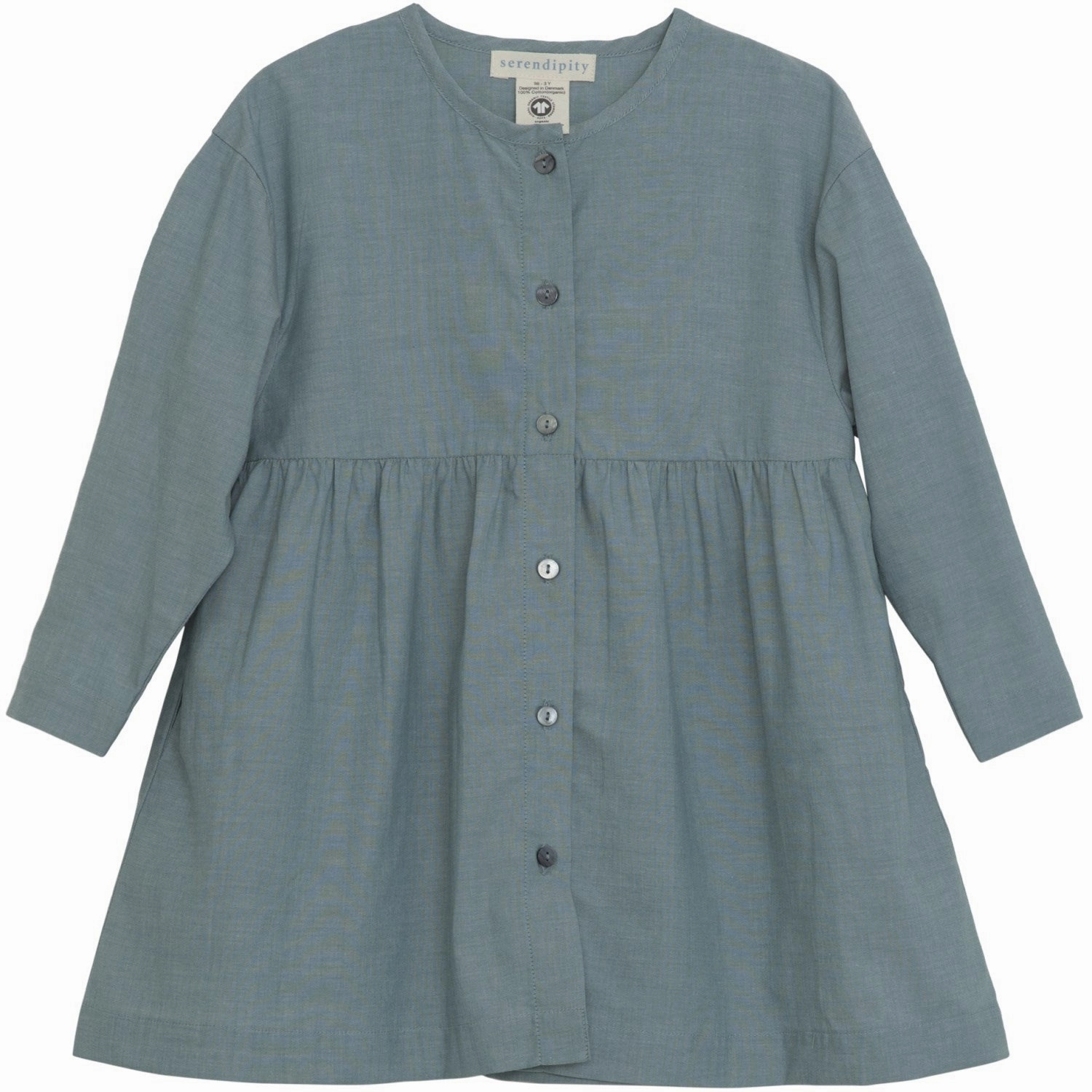 Cool Layers Serendipity Teal Loose Dress