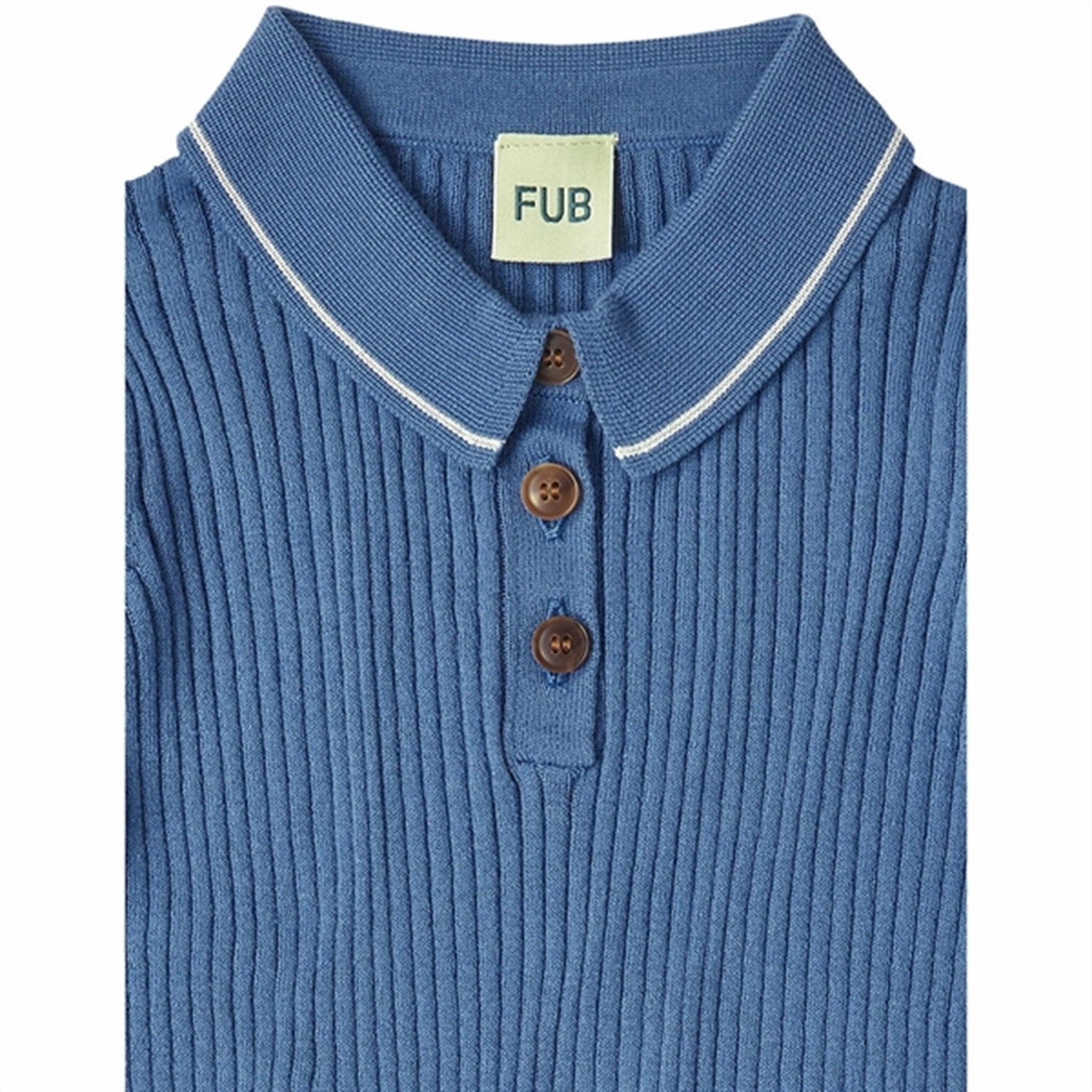 FUB Azure Polo T-shirt ShrinkageControl Process QuickDry Material