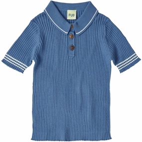 FUB Azure Polo T-shirt Clubhouse Ready