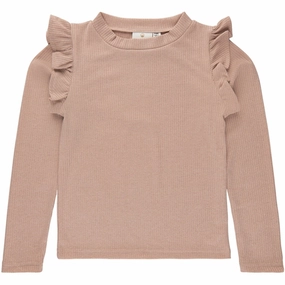 The New Gold Farah Blouse Comfort Stretch Minimalist Style