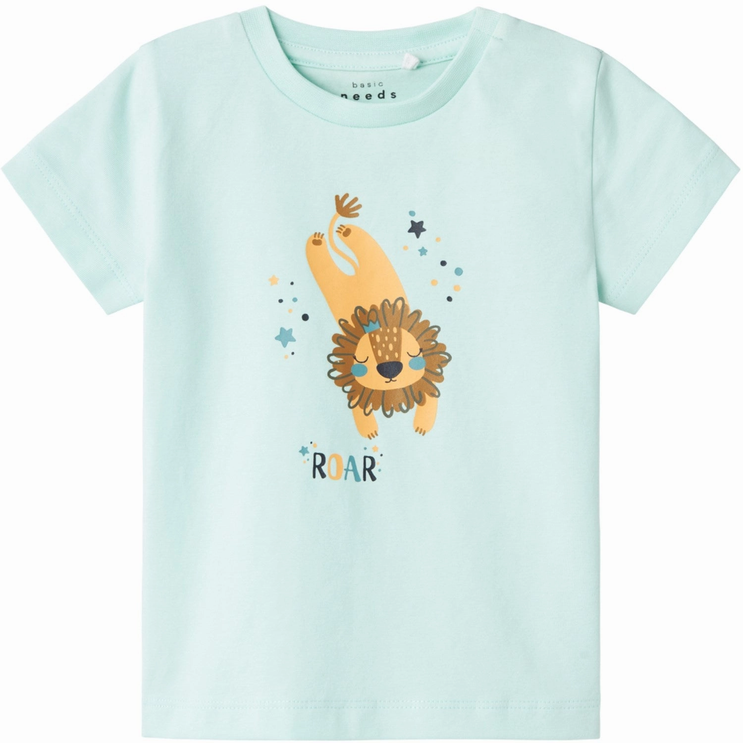 Recycled Polyester Blend Non Irritating Tags Name It Yucca Lion/Roar Vacion T-Shirt