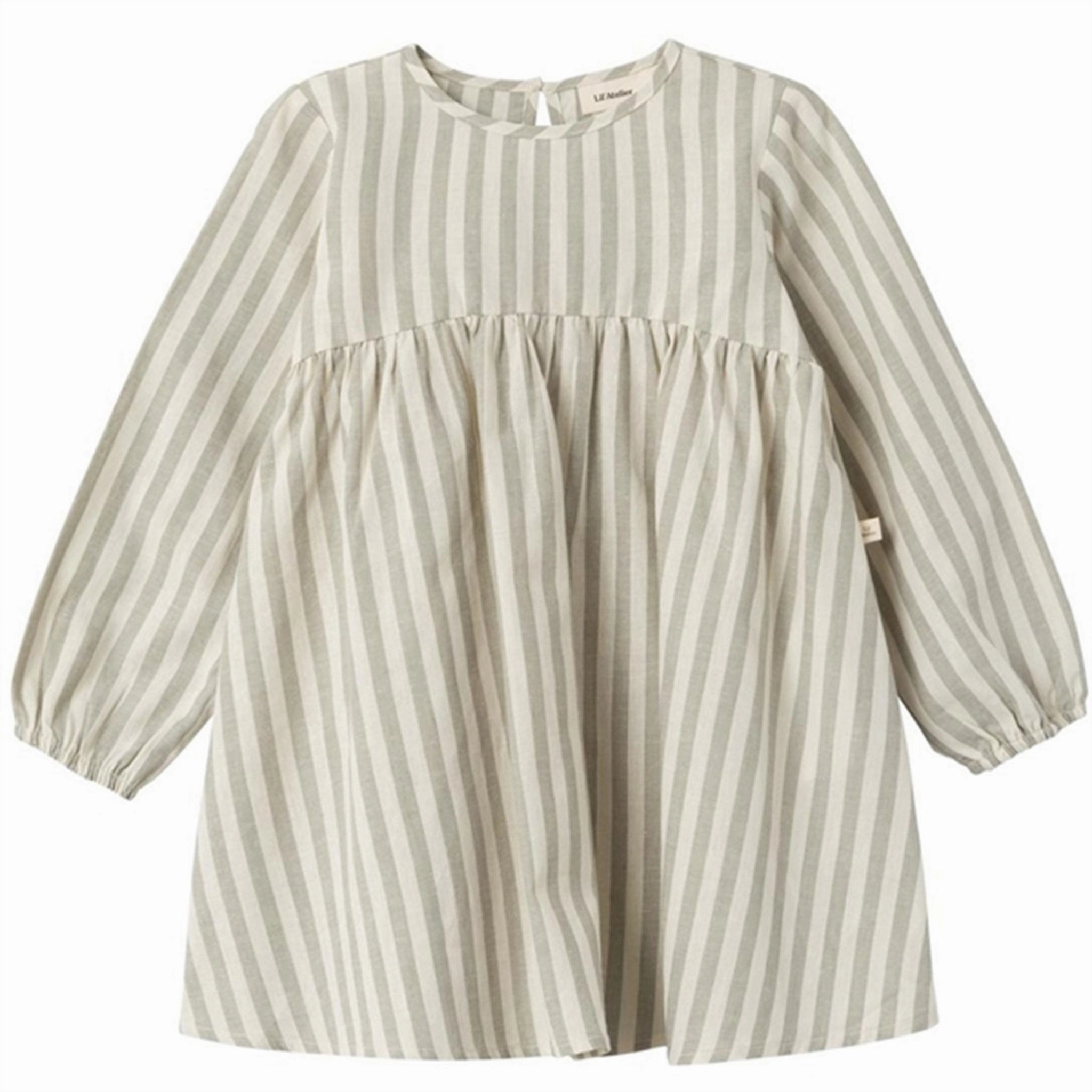 Minimalist fit-and-flare Stylish Wear Lil'Atelier Turtledove Dino Dress