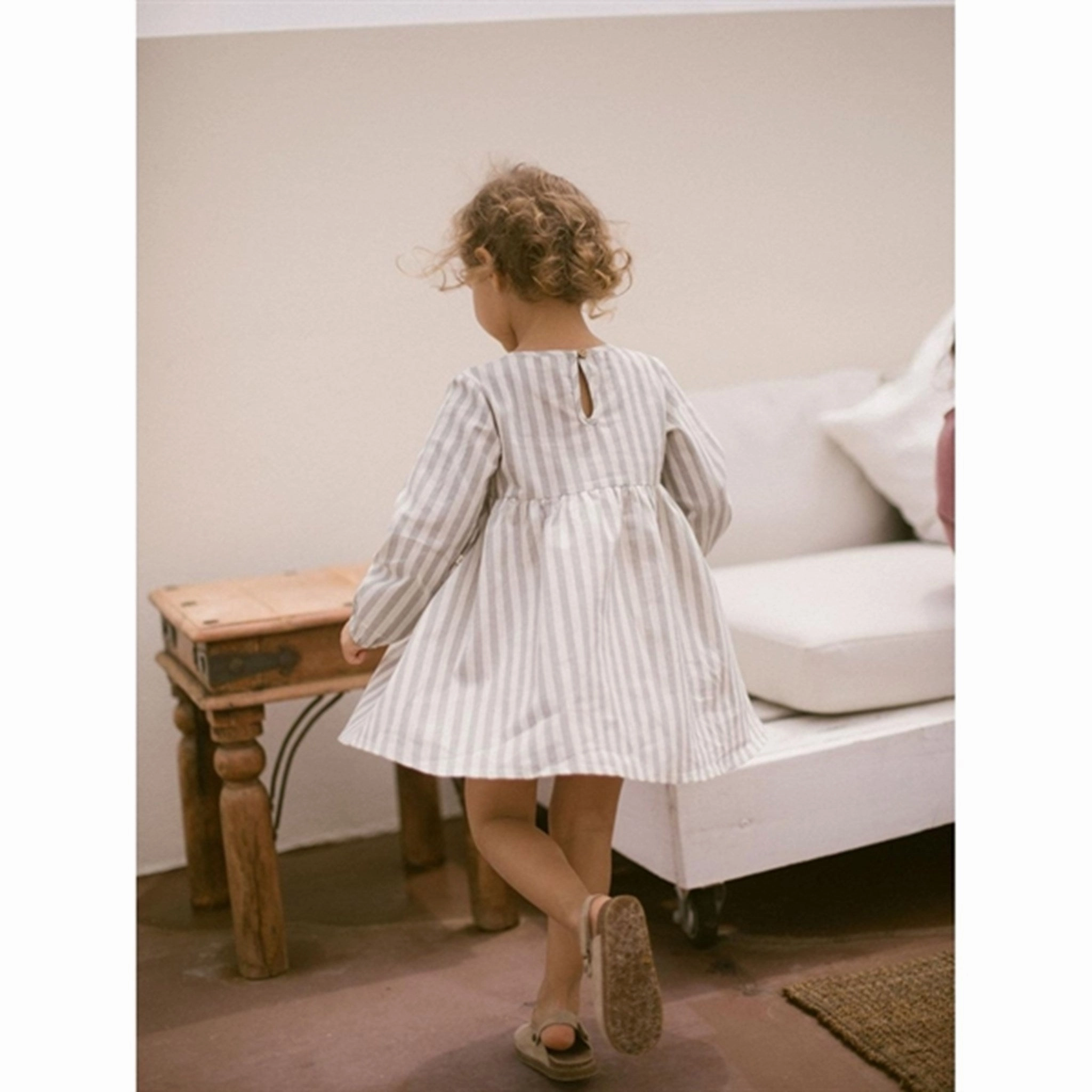 Thermal-Lined Lil'Atelier Turtledove Dino Dress