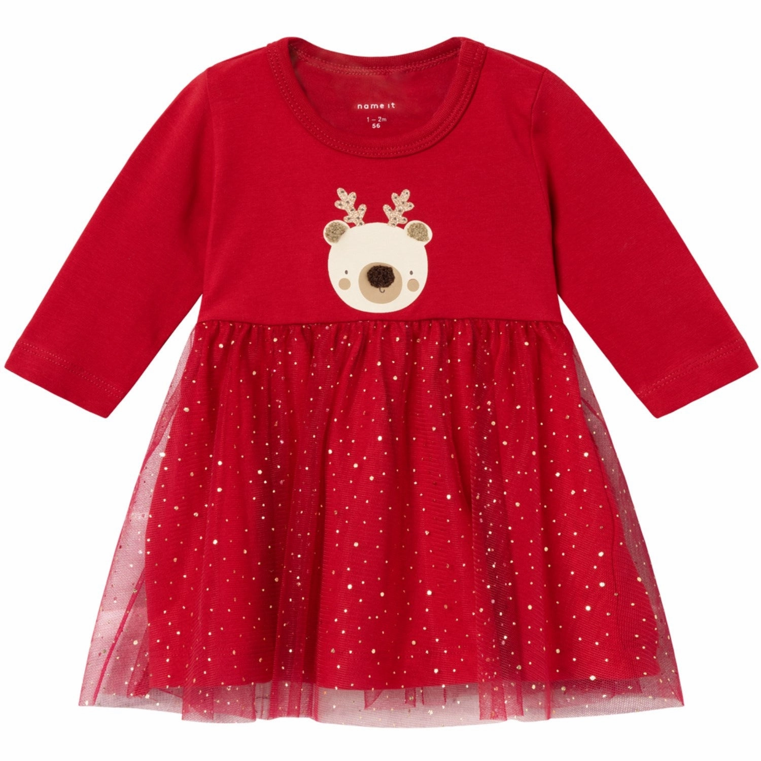 Name It Jester Red Richo Dress Lux Look Flexible Layers