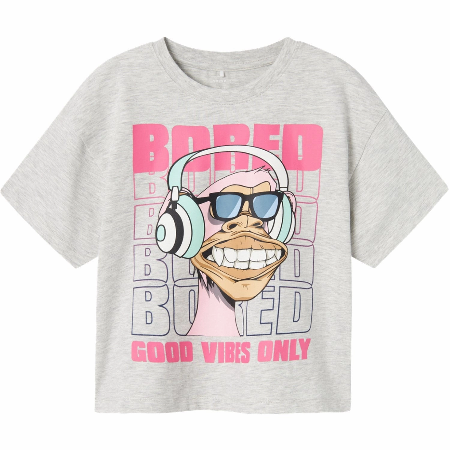 Essential Clothing Summer cool Name It Light Grey Melange Atta Bored Of Directors T-Shirt