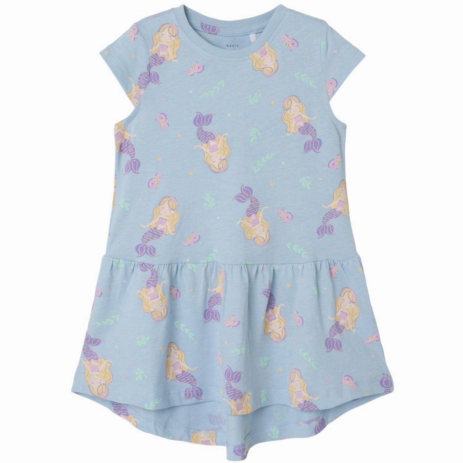 Plus Fit Comfy Wear Name It Chambray Blue Mermaids Vigga Capsl Dress Noos