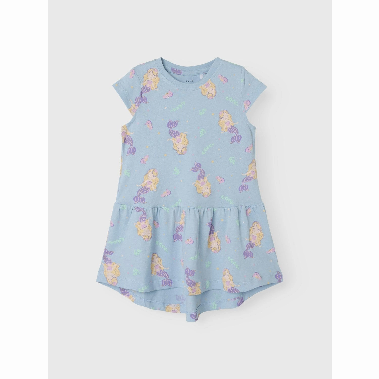 Soft Contour Name It Chambray Blue Mermaids Vigga Capsl Dress Noos