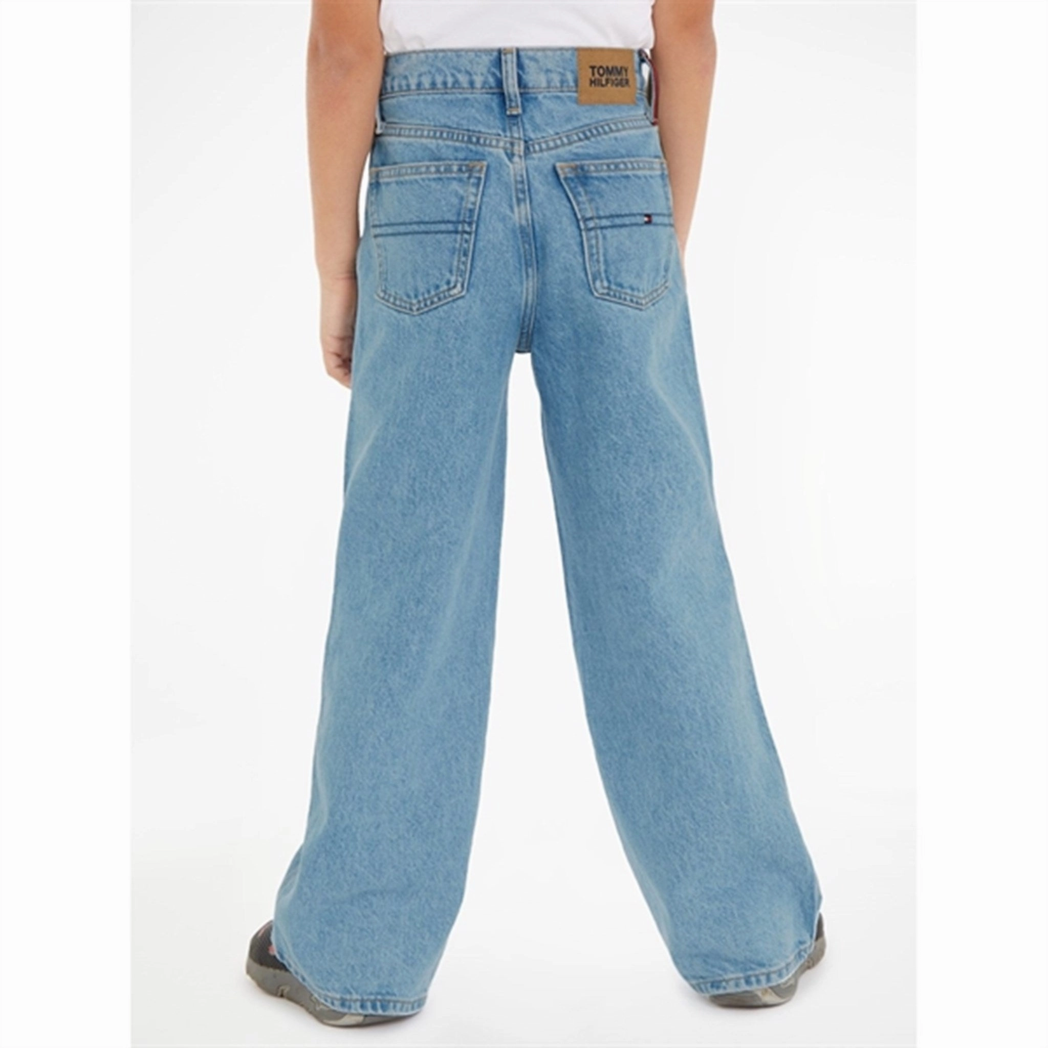 Tommy Hilfiger Mabel Flared Jeans Saltpepperlt Family Style Gym Ready Daily Wear Reliable Fit